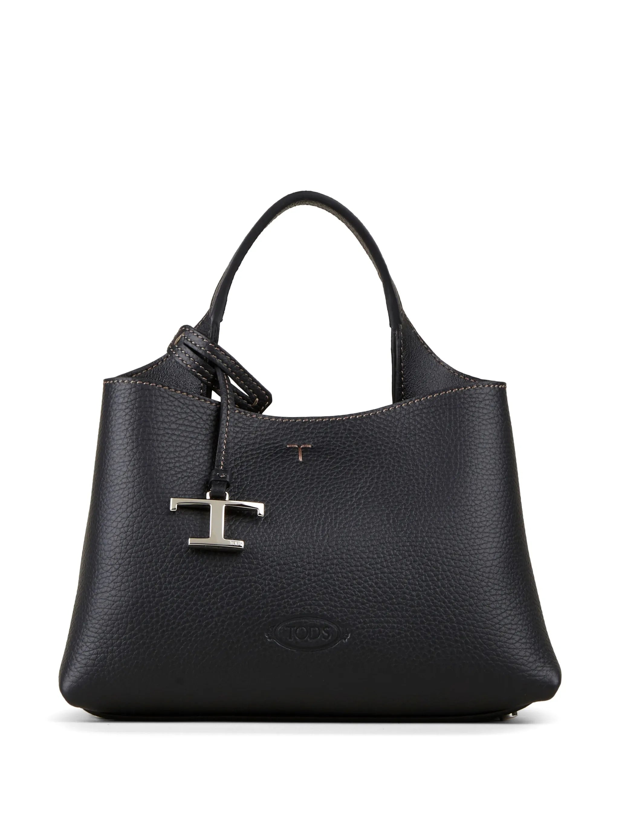 micro leather tote bag