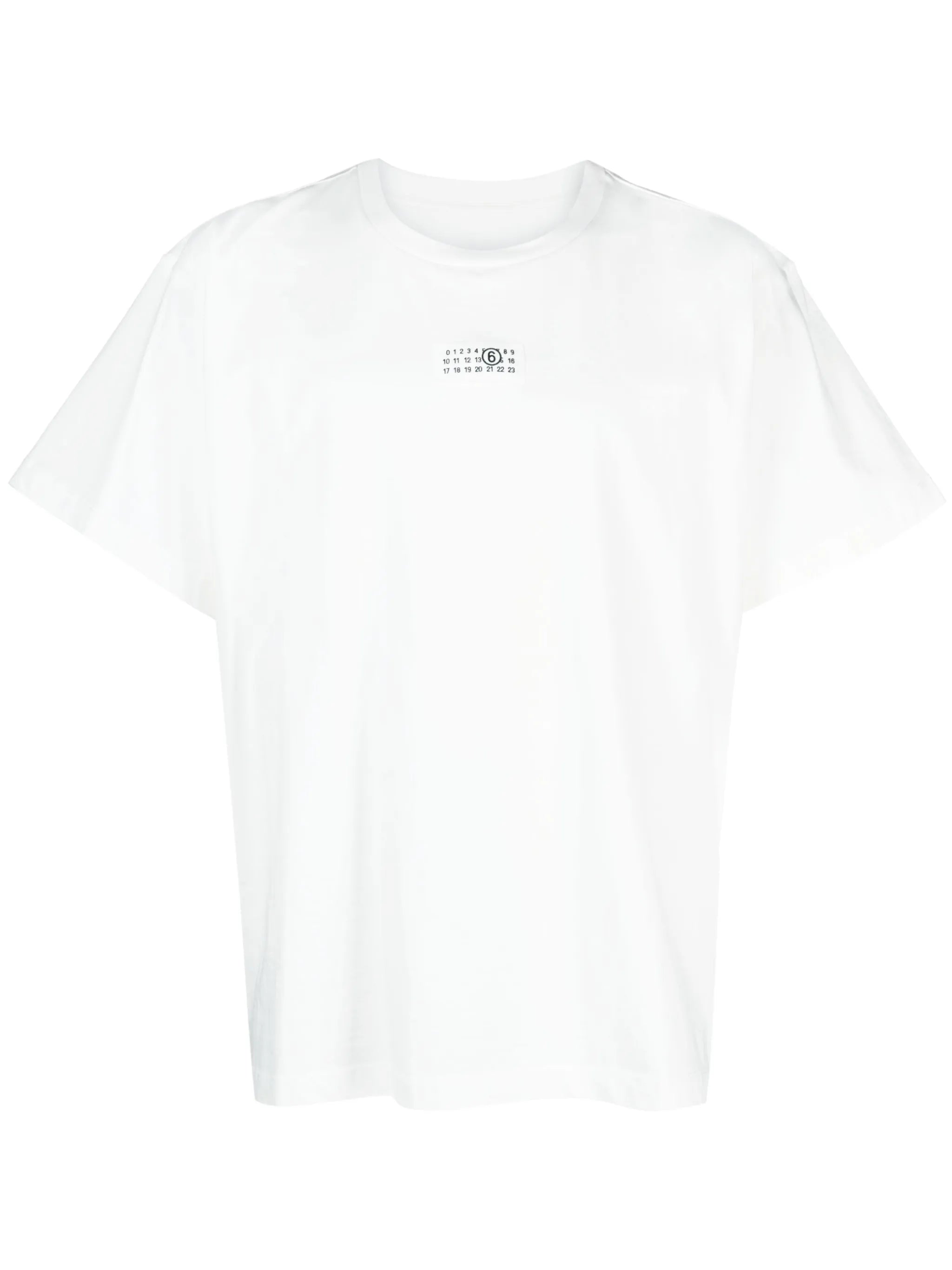 logo-patch cotton T-shirt