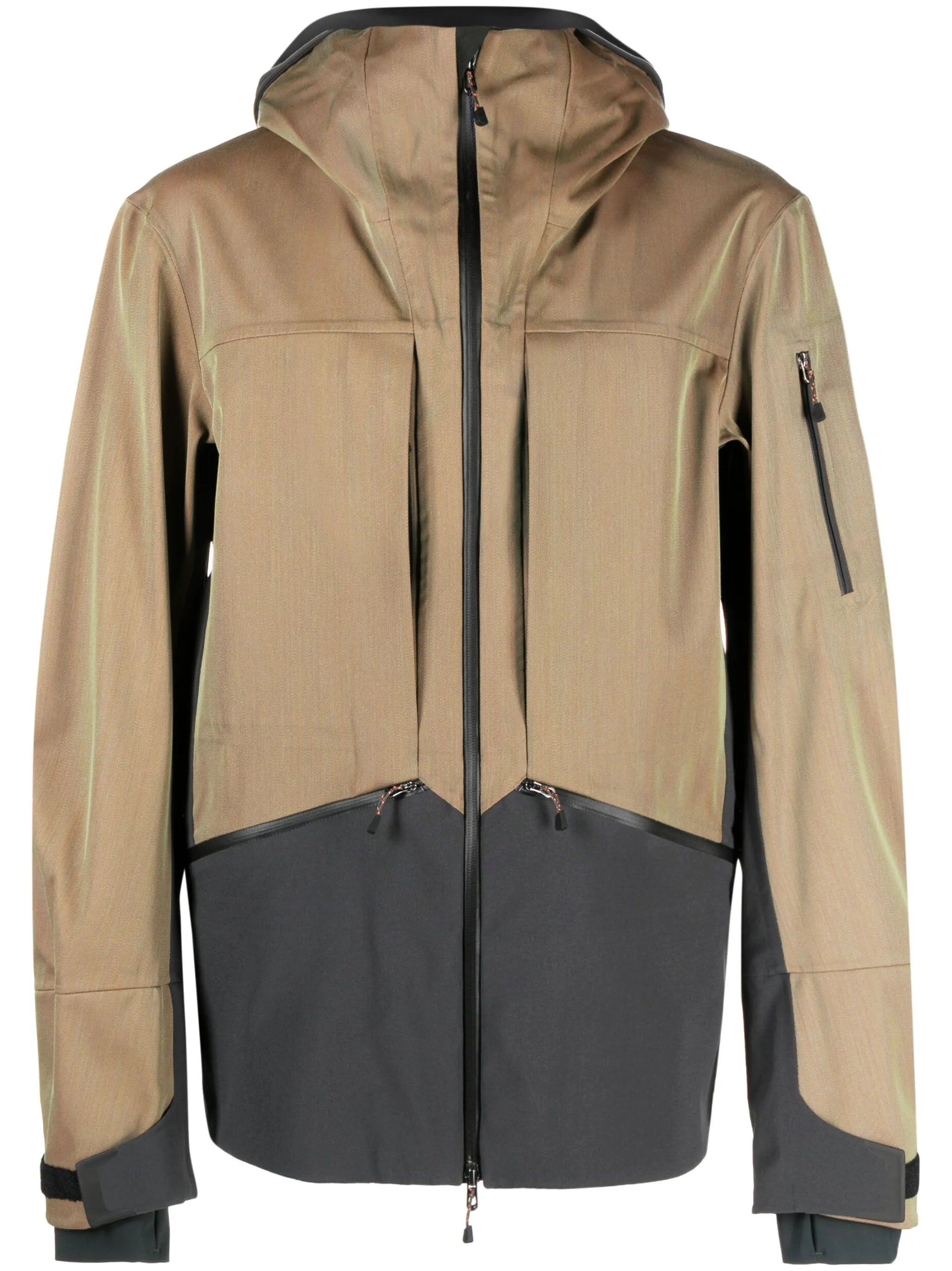 Rima two-tone shell jacket