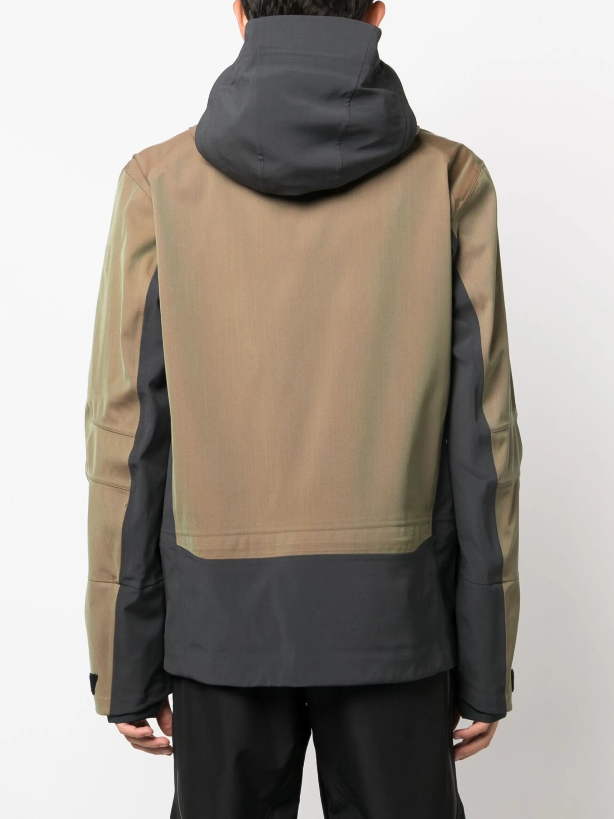 Rima two-tone shell jacket