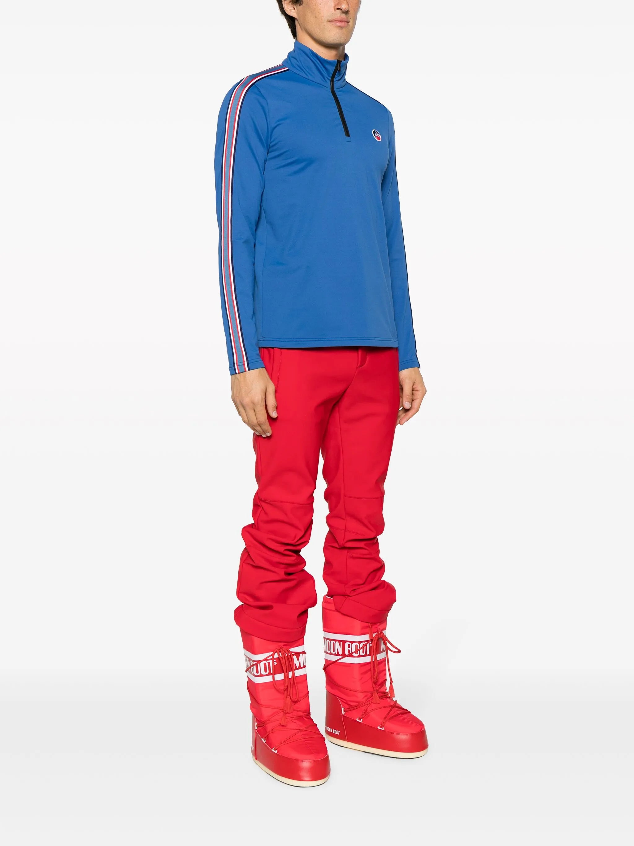 Mario II high-neck T-shirt