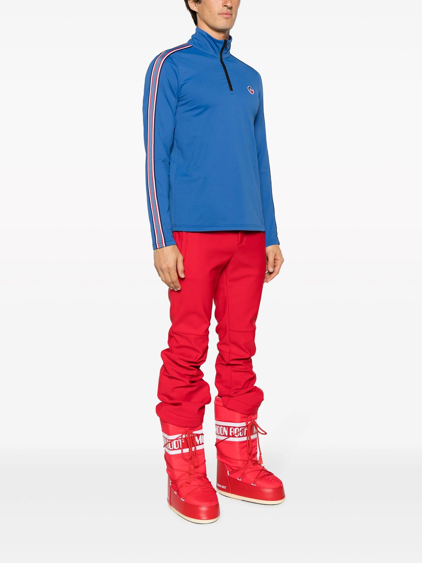 Mario II high-neck T-shirt