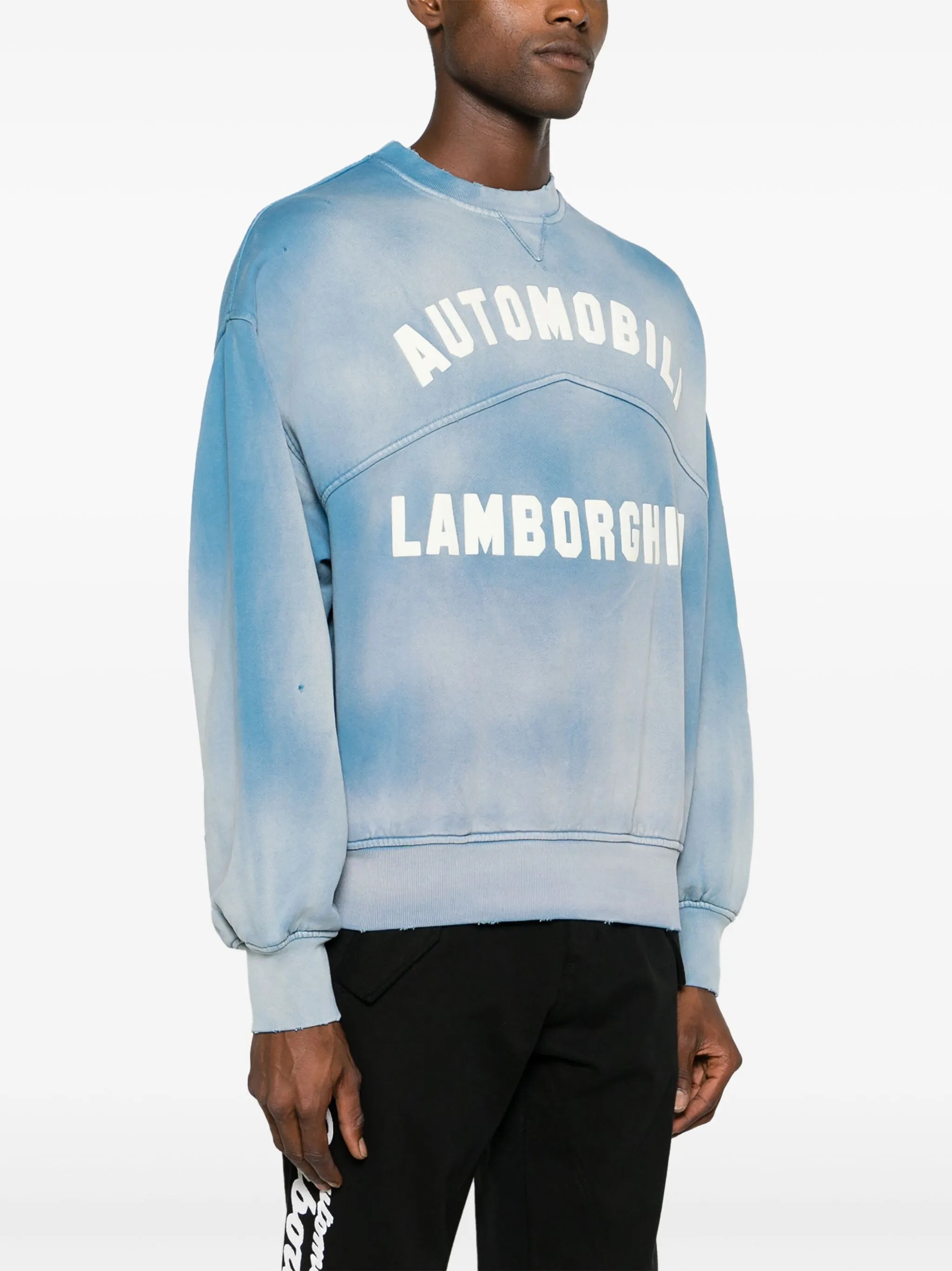Automobile washed cotton sweatshirt