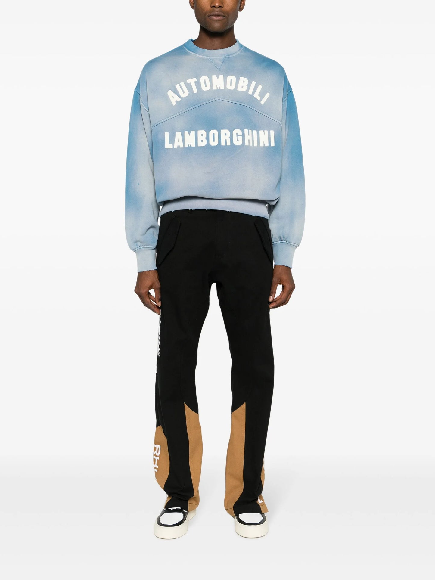 Automobile washed cotton sweatshirt