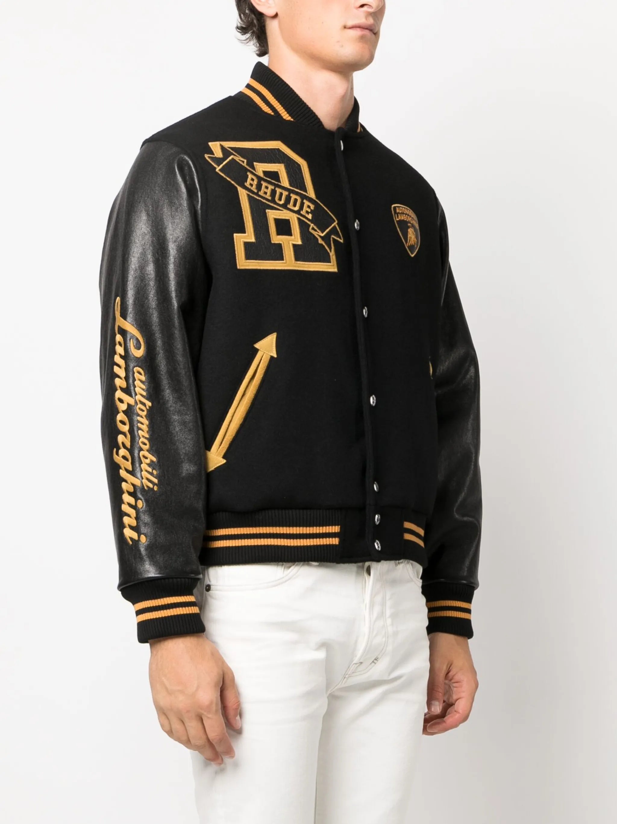 x Automobili Lamborghini Atten varsity jacket