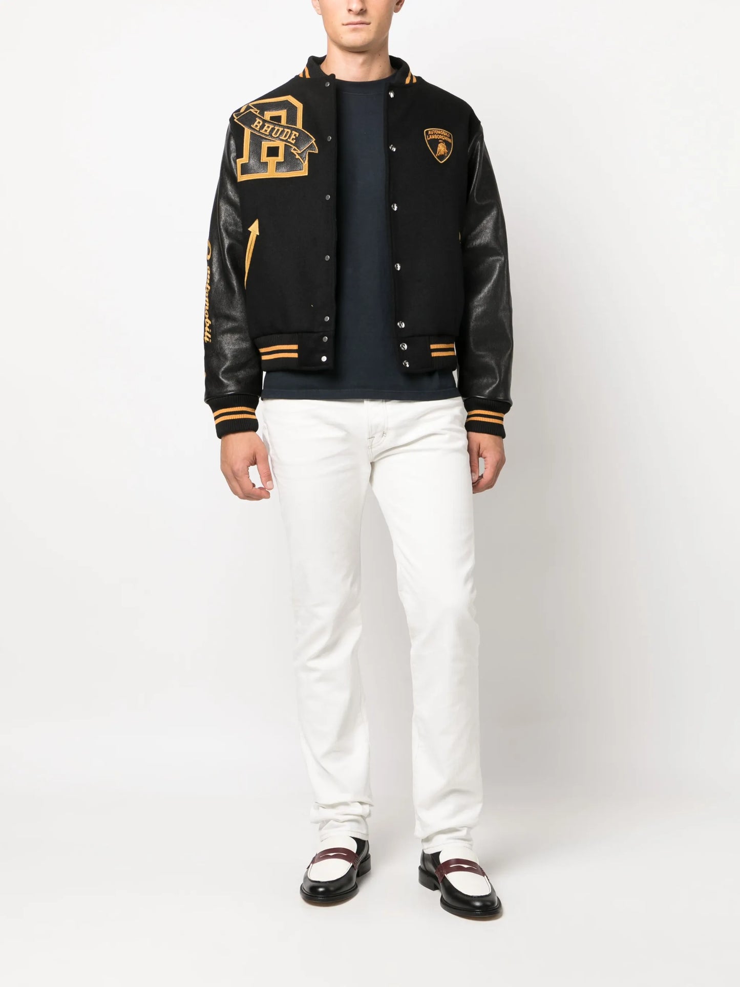 x Automobili Lamborghini Atten varsity jacket