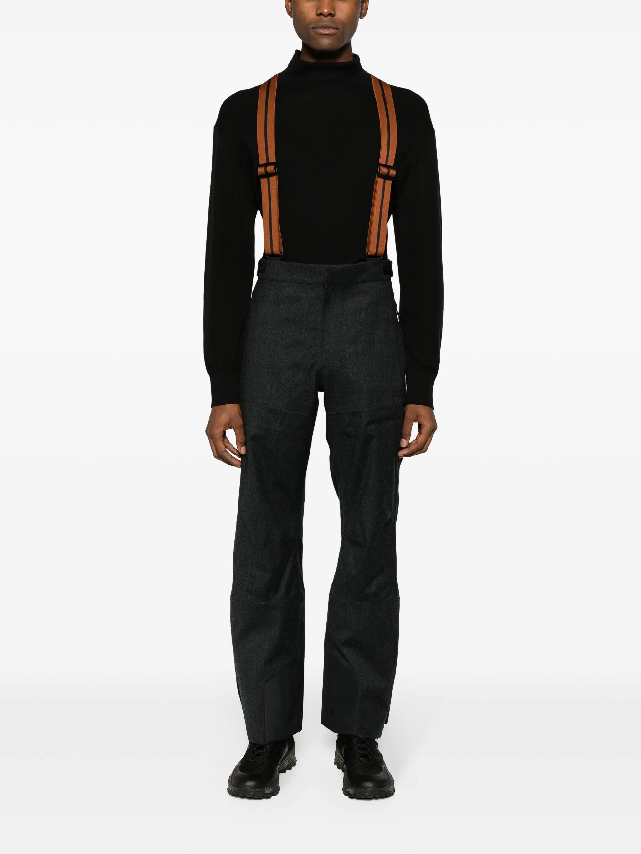 3-layered tech-merino ski trousers