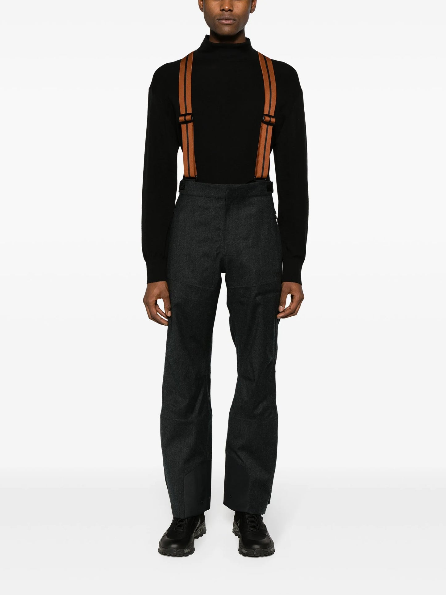 3-layered tech-merino ski trousers
