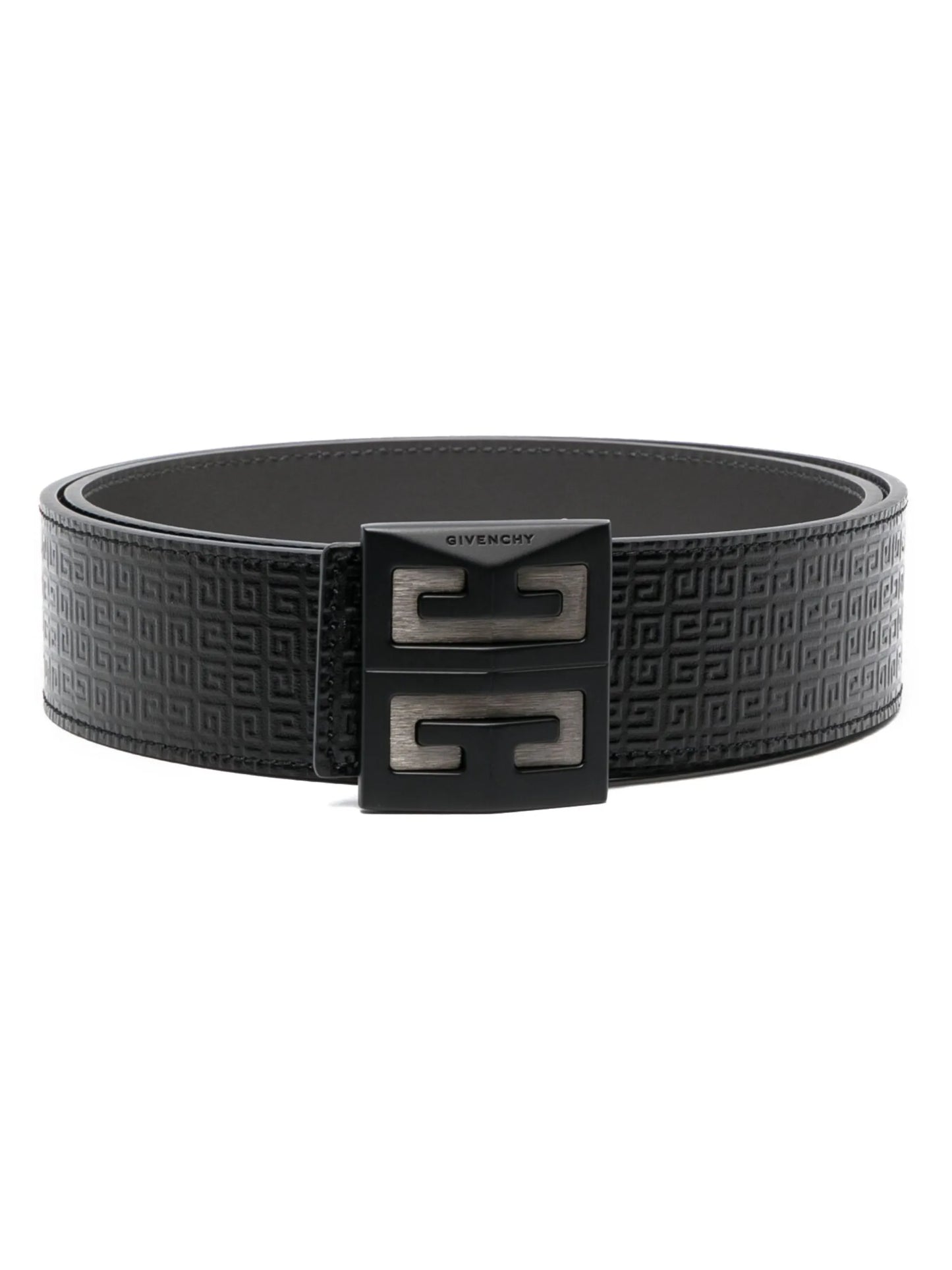 4G monogram leather belt