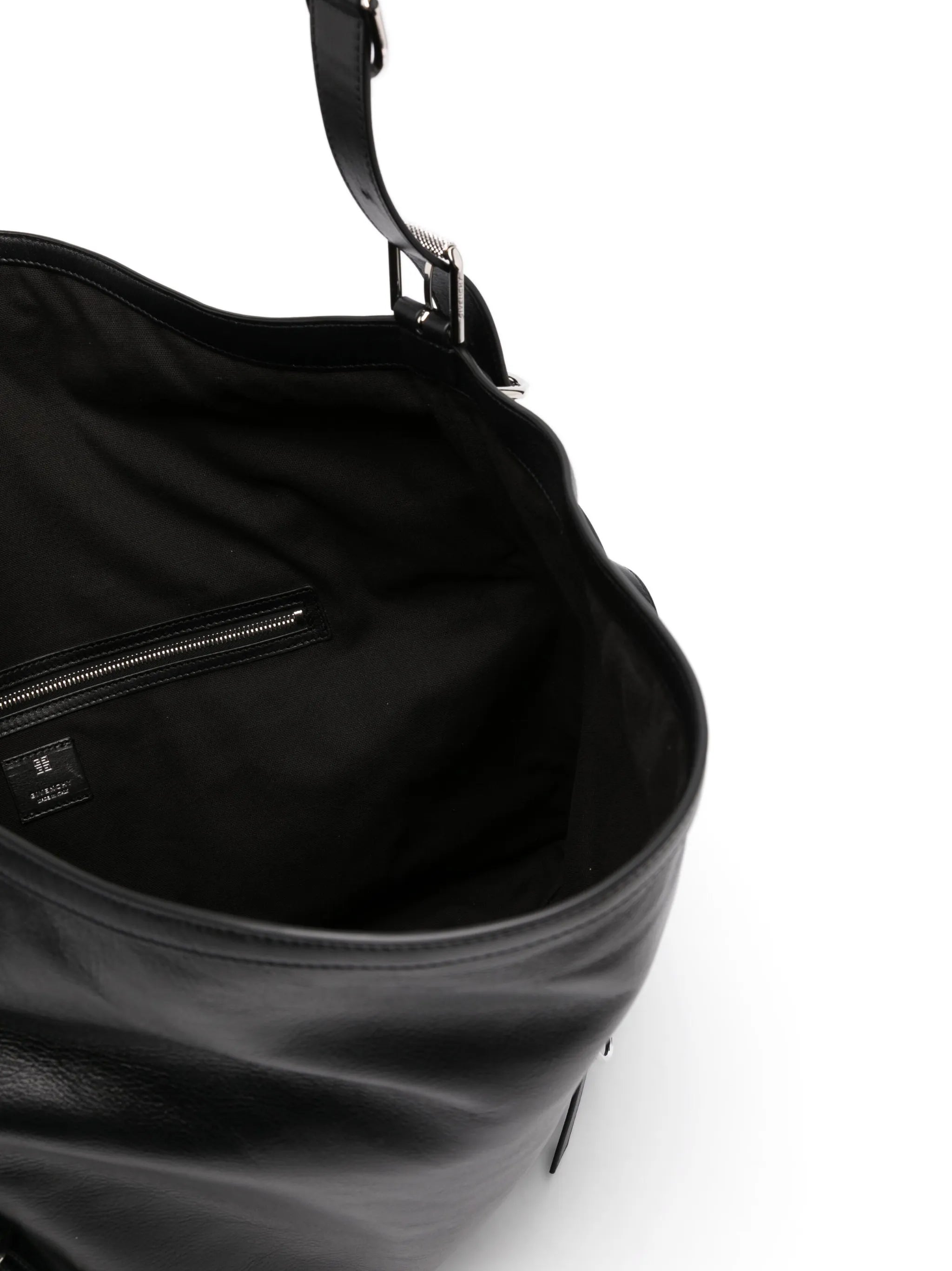 large Voyou leather shoulder bag