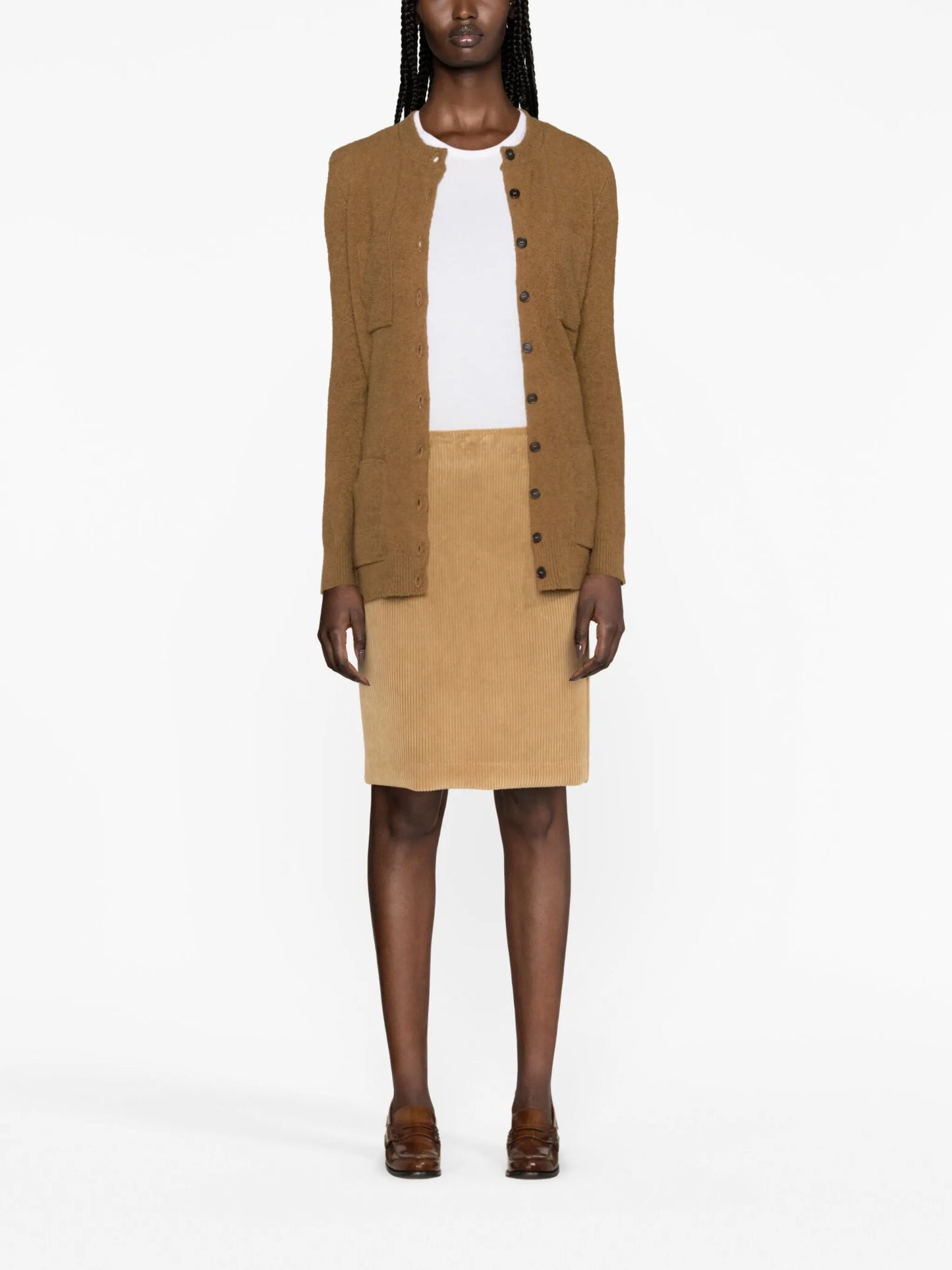 corduroy pencil skirt