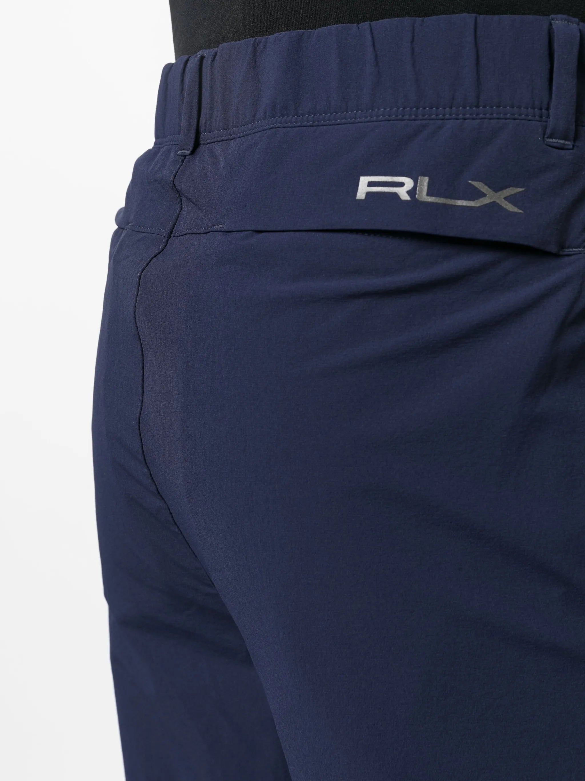 Athletic logo-print chino trousers