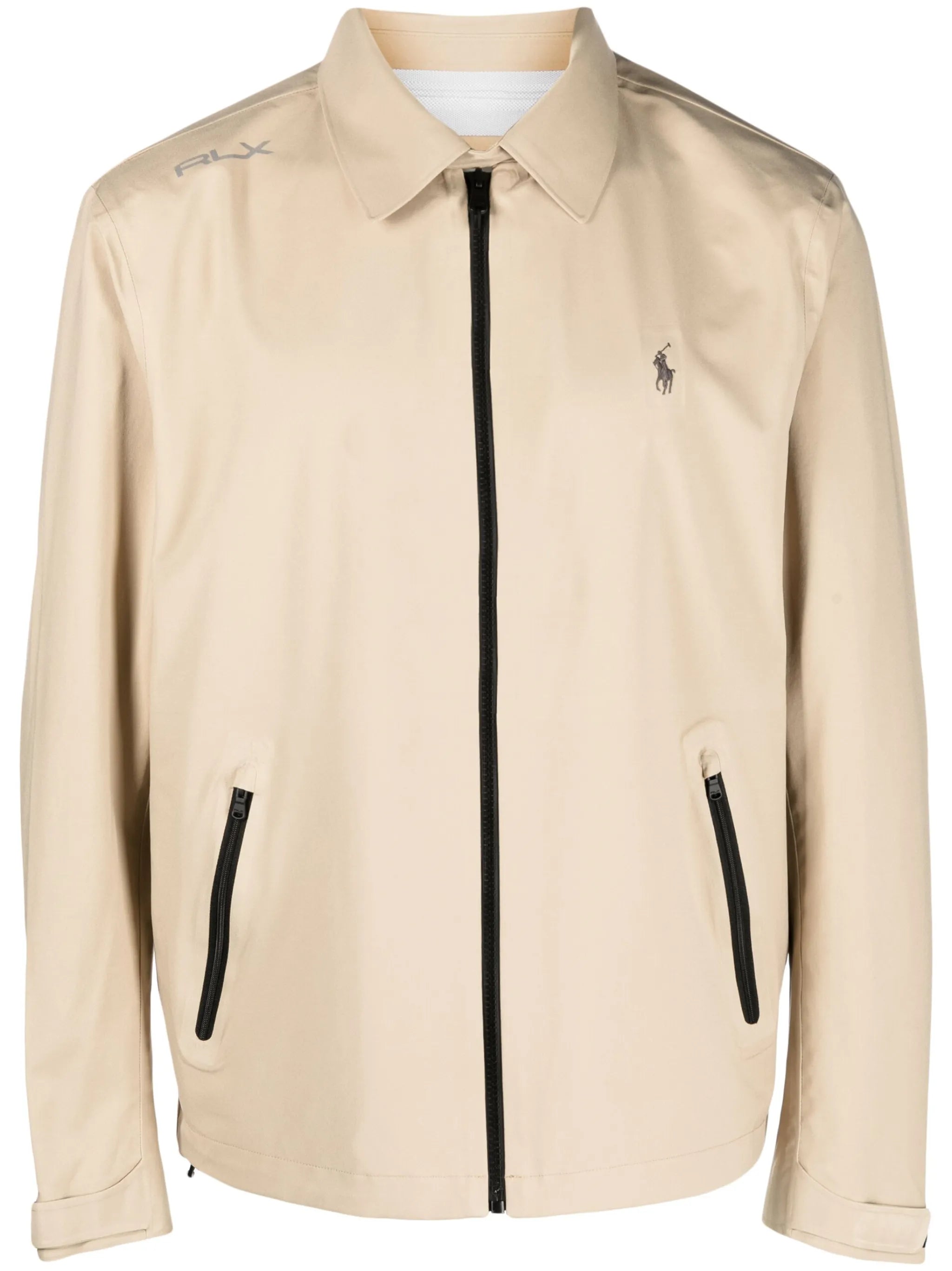 Ace Polo Pony-motif windbreaker jacket