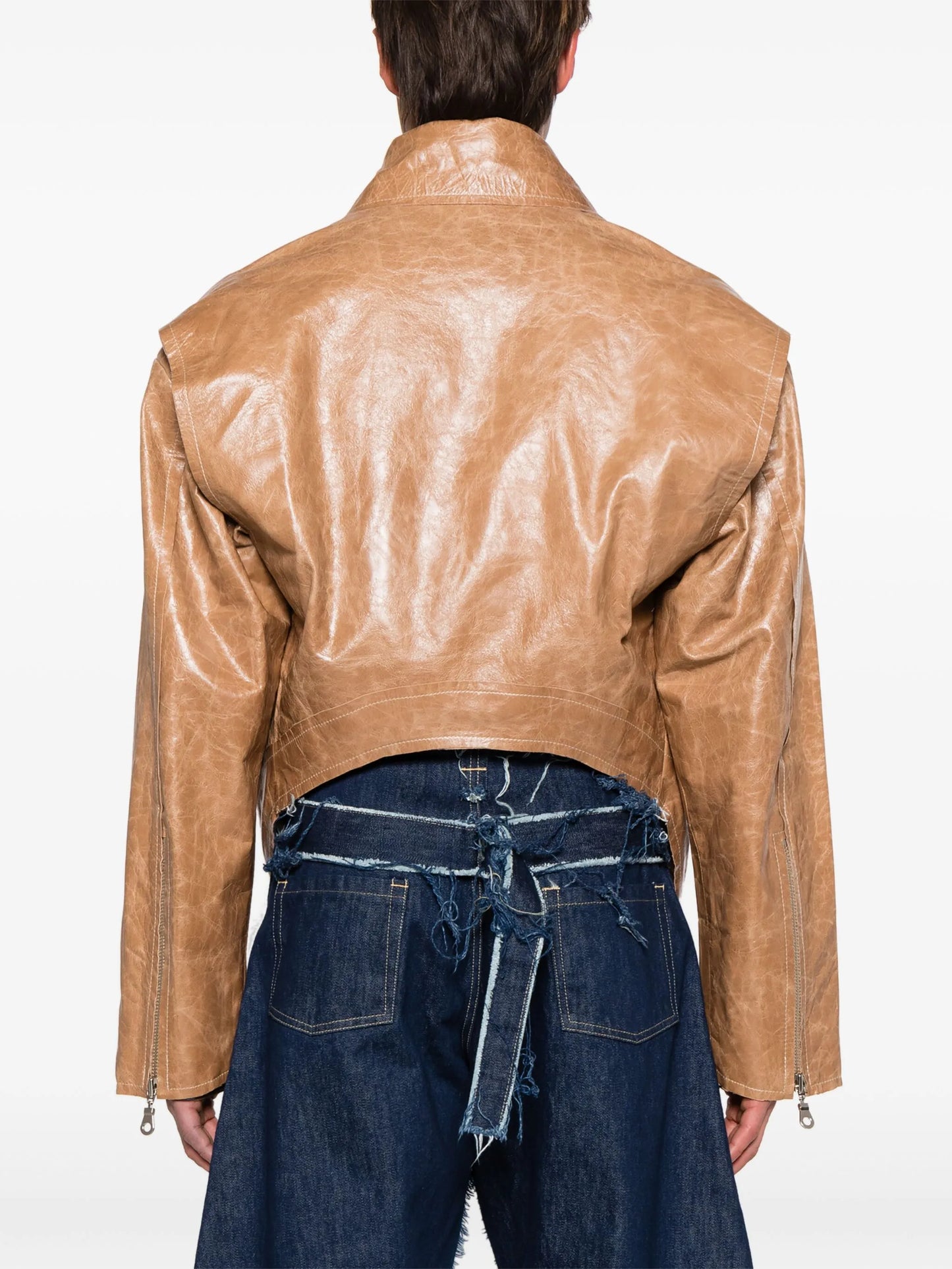Rider leather jacket