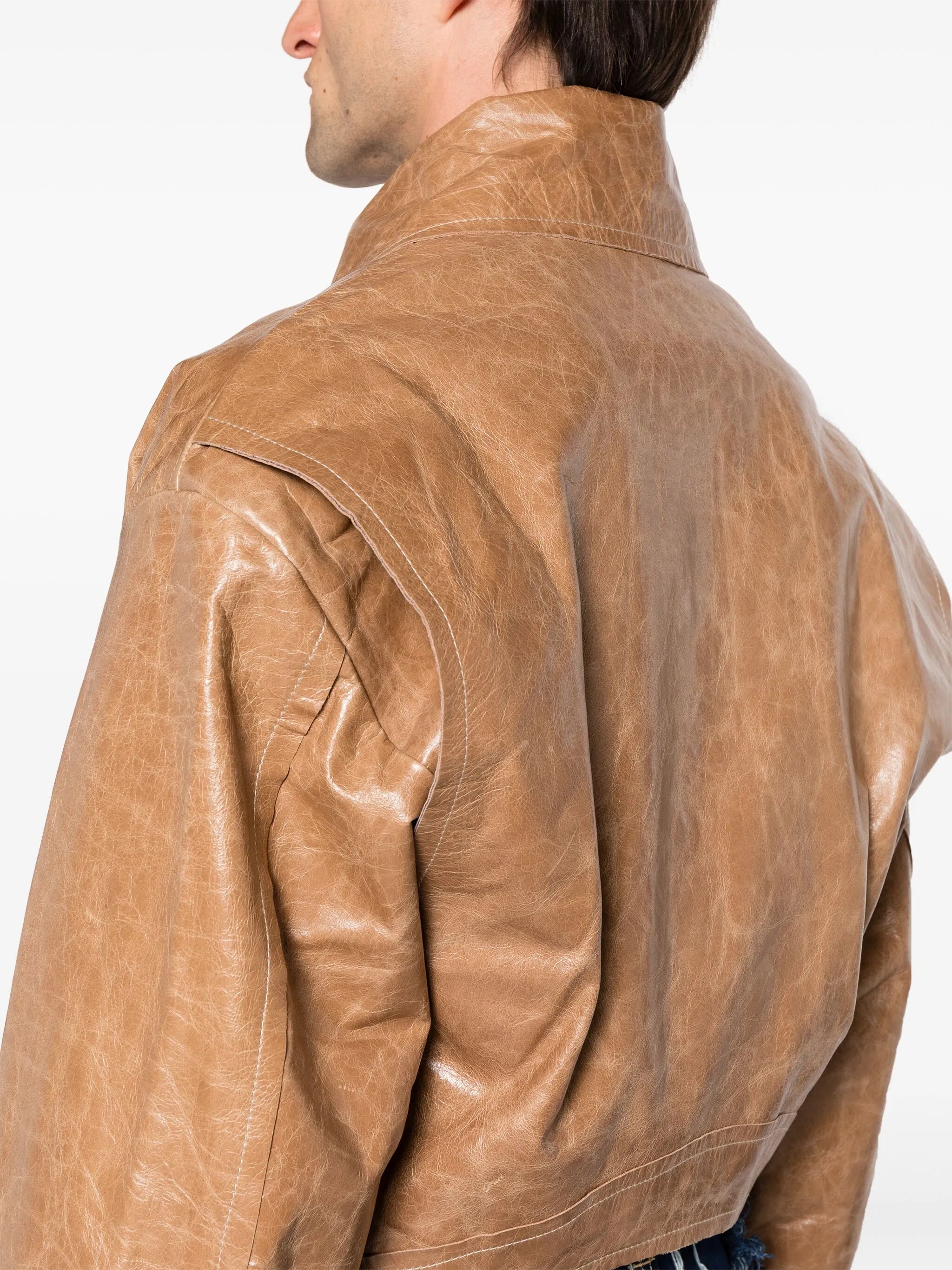 Rider leather jacket