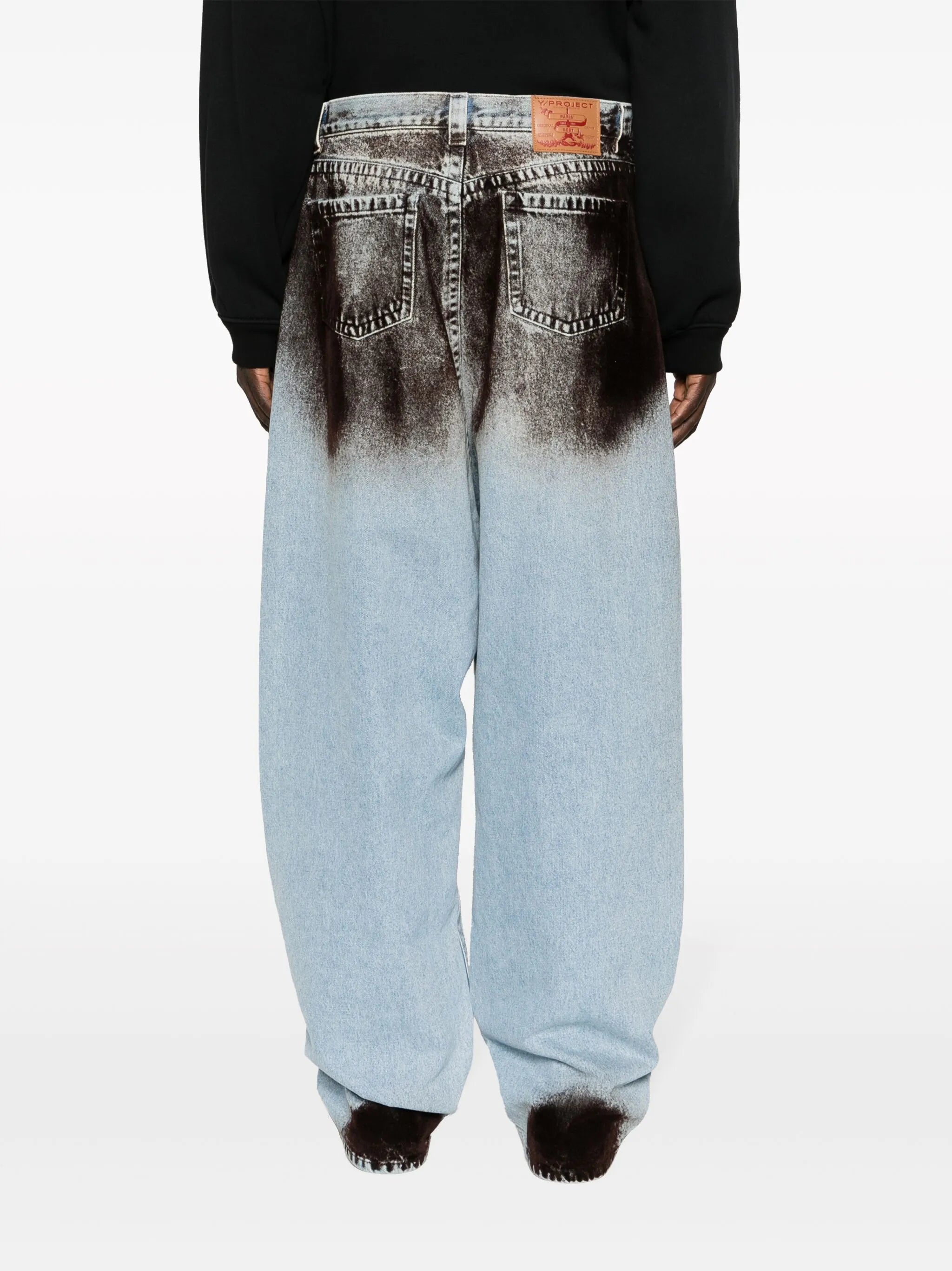 Souffle wide-leg jeans