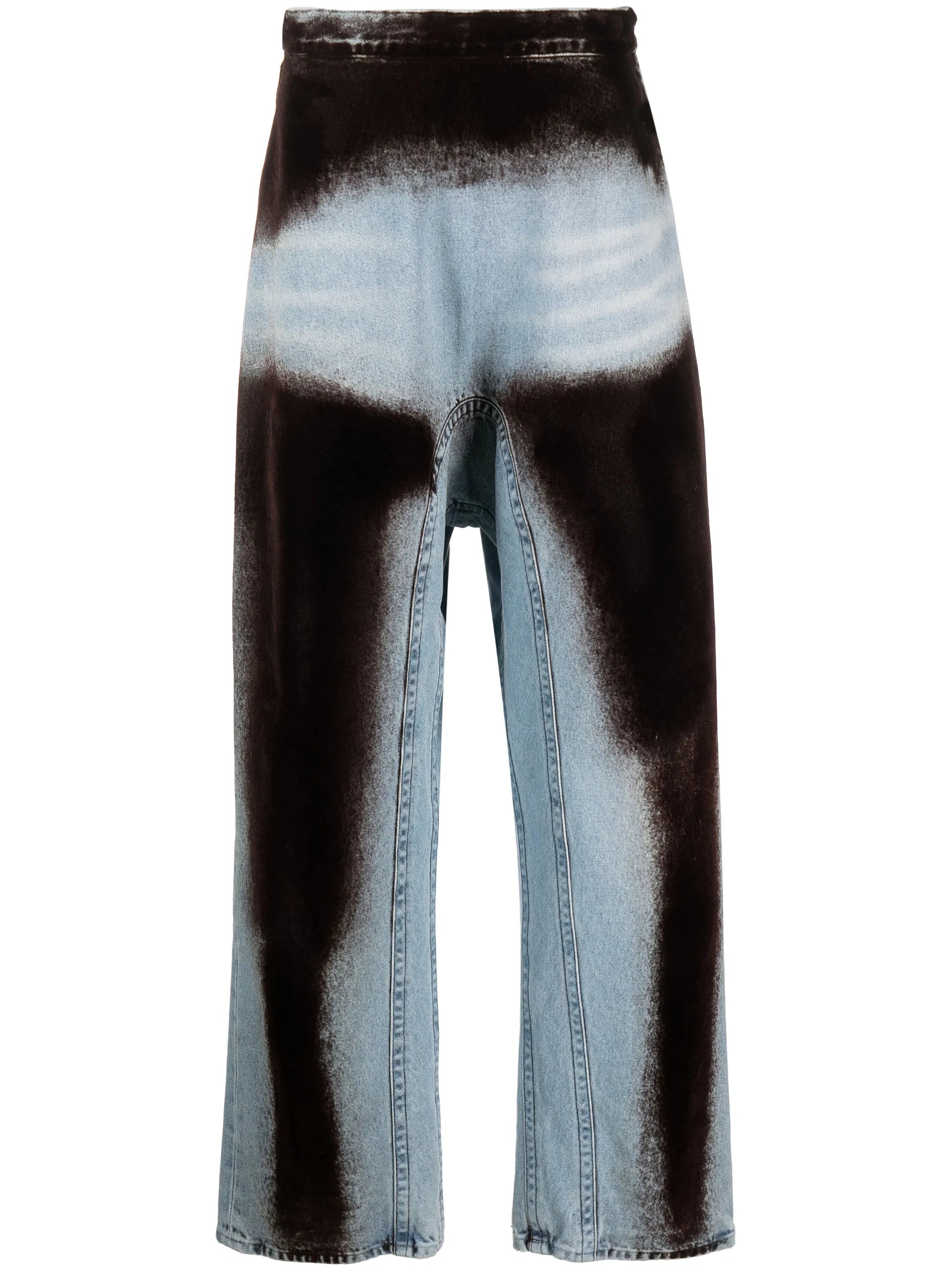 Souffle wide-leg jeans