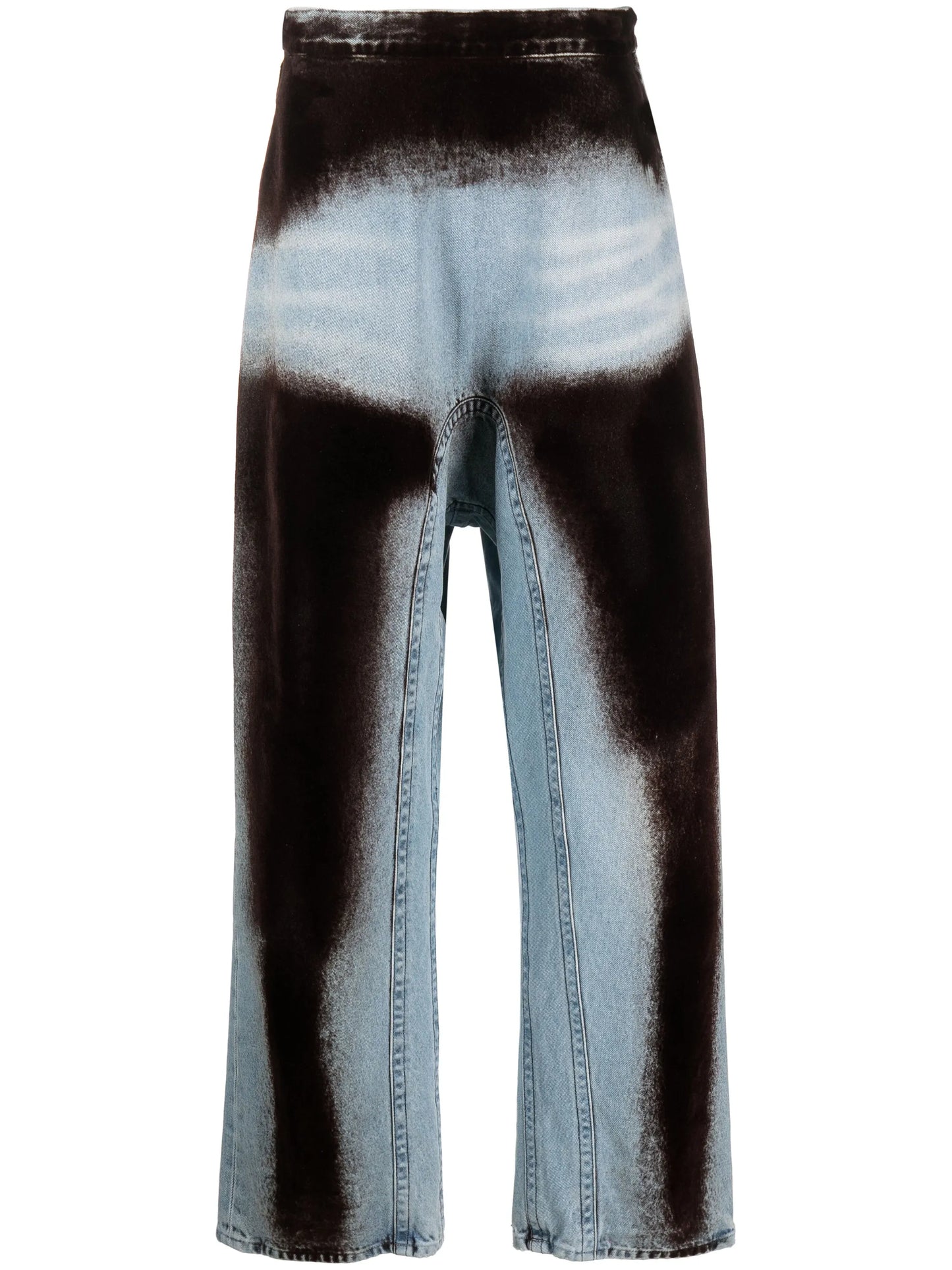Souffle wide-leg jeans