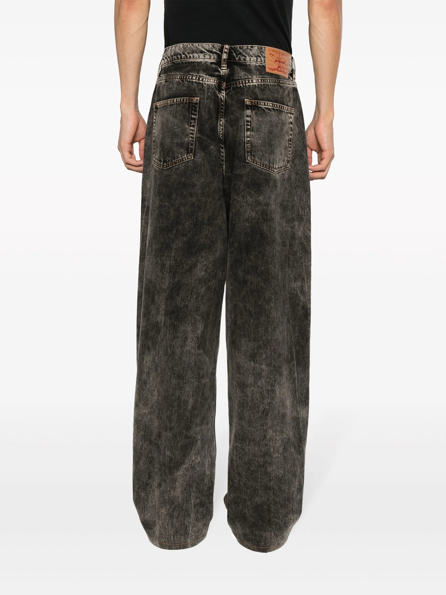 Best Patch wide-leg jeans