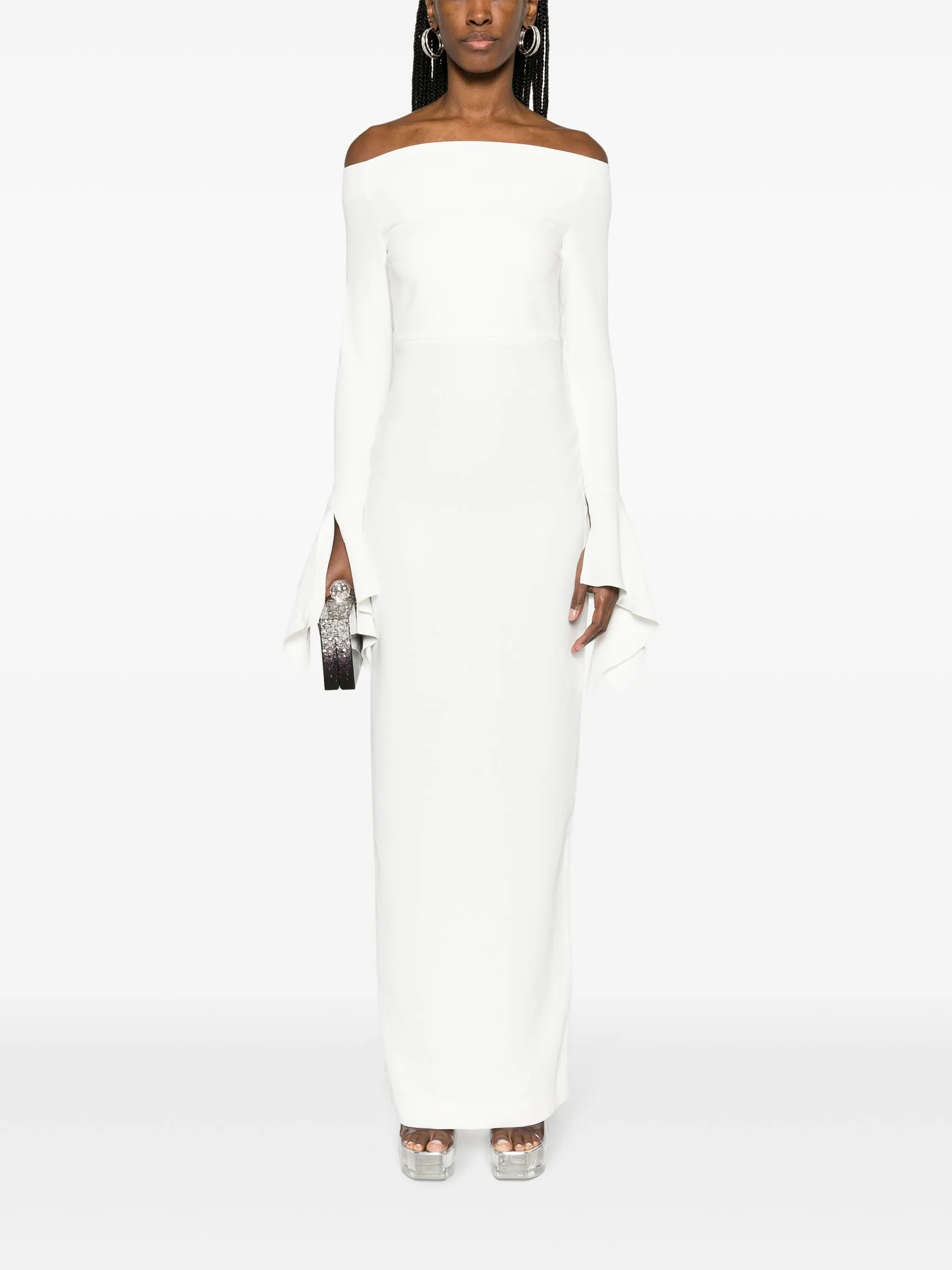 The Amalie off-shoulder dress