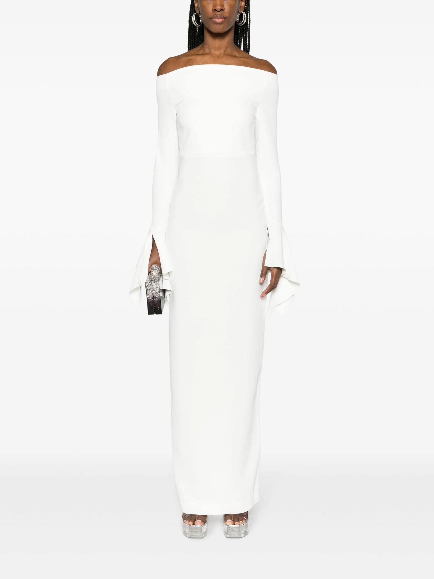 The Amalie off-shoulder dress