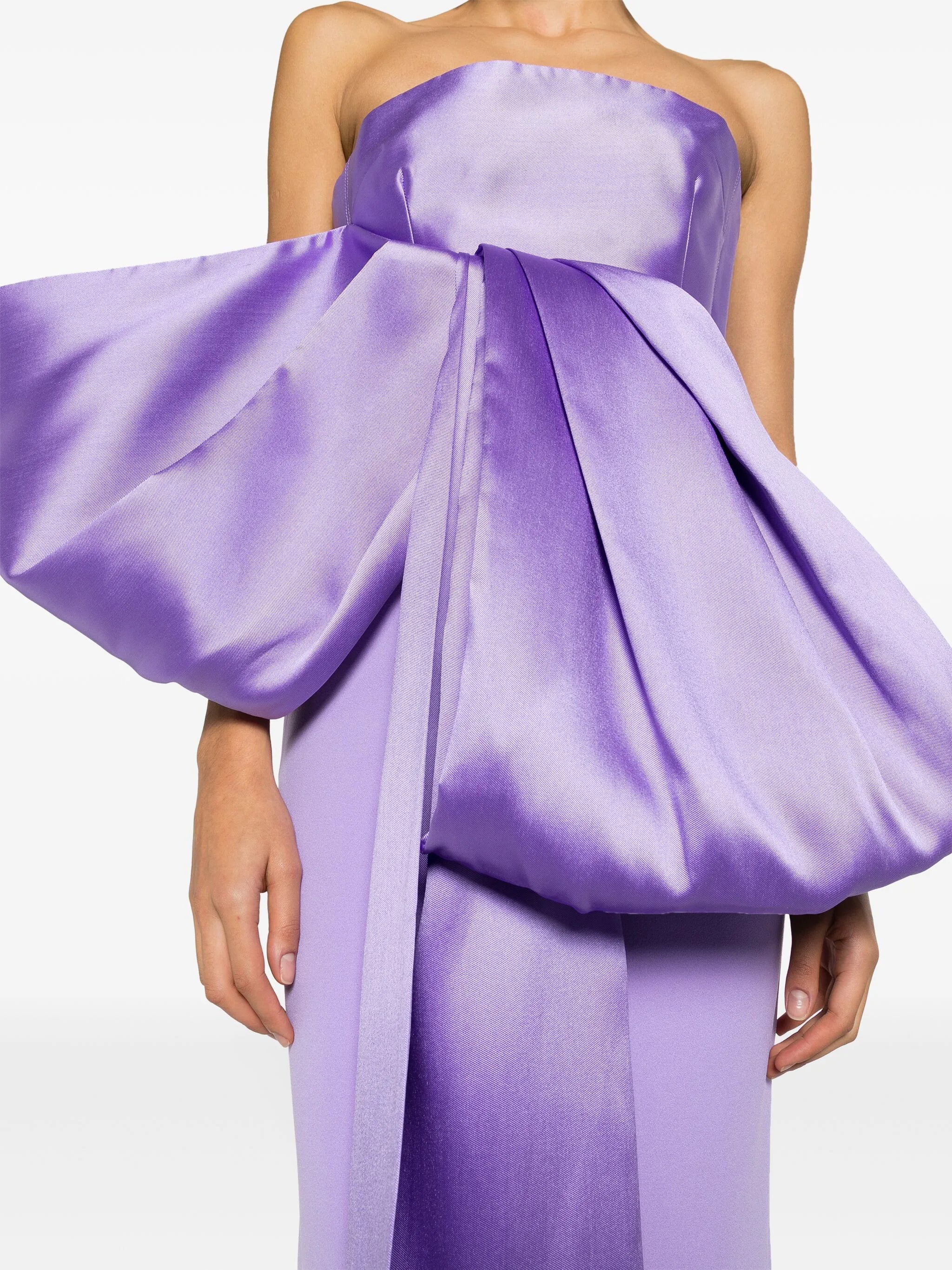 The Maeve bow-embellished gown