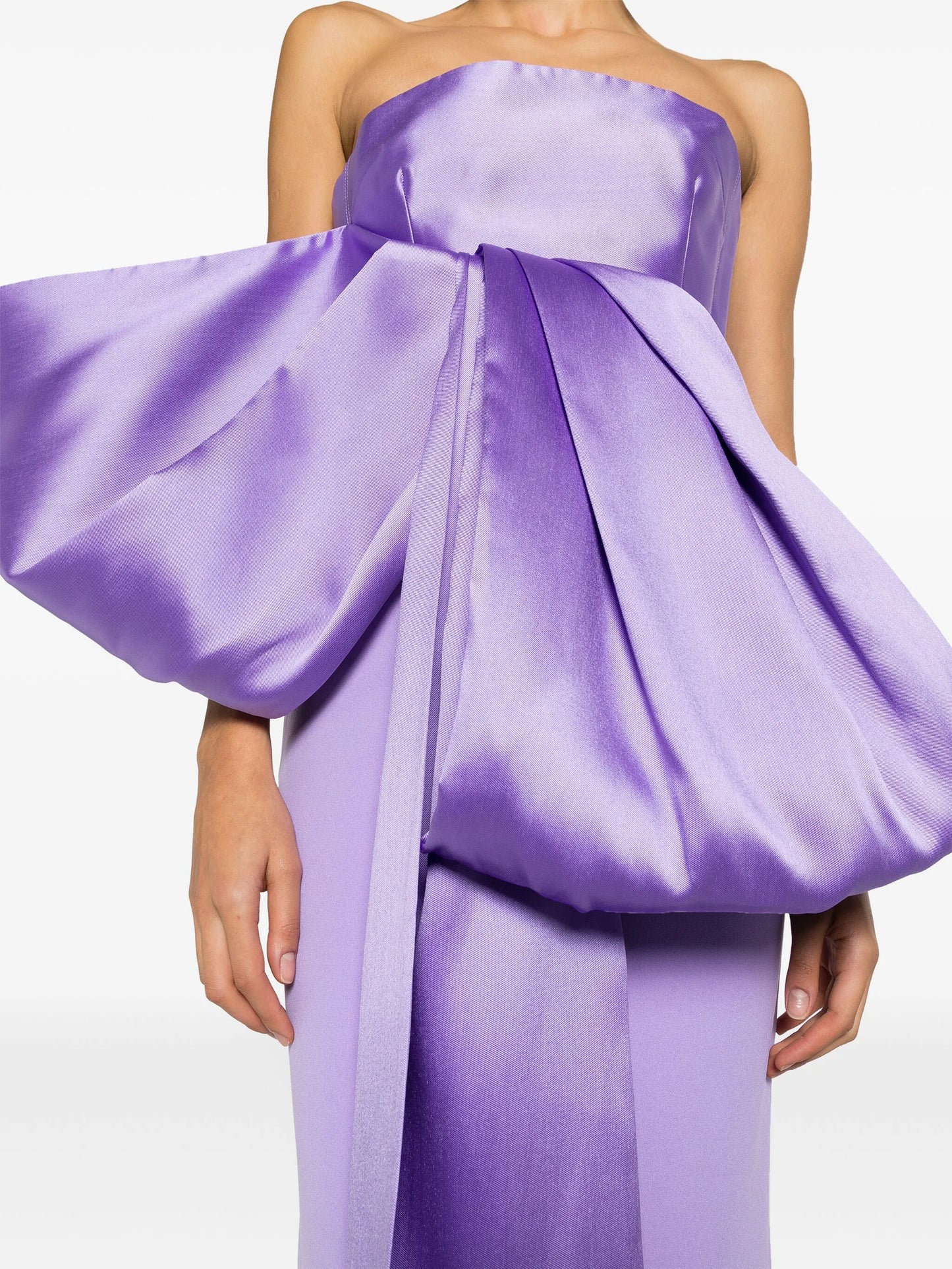 The Maeve bow-embellished gown