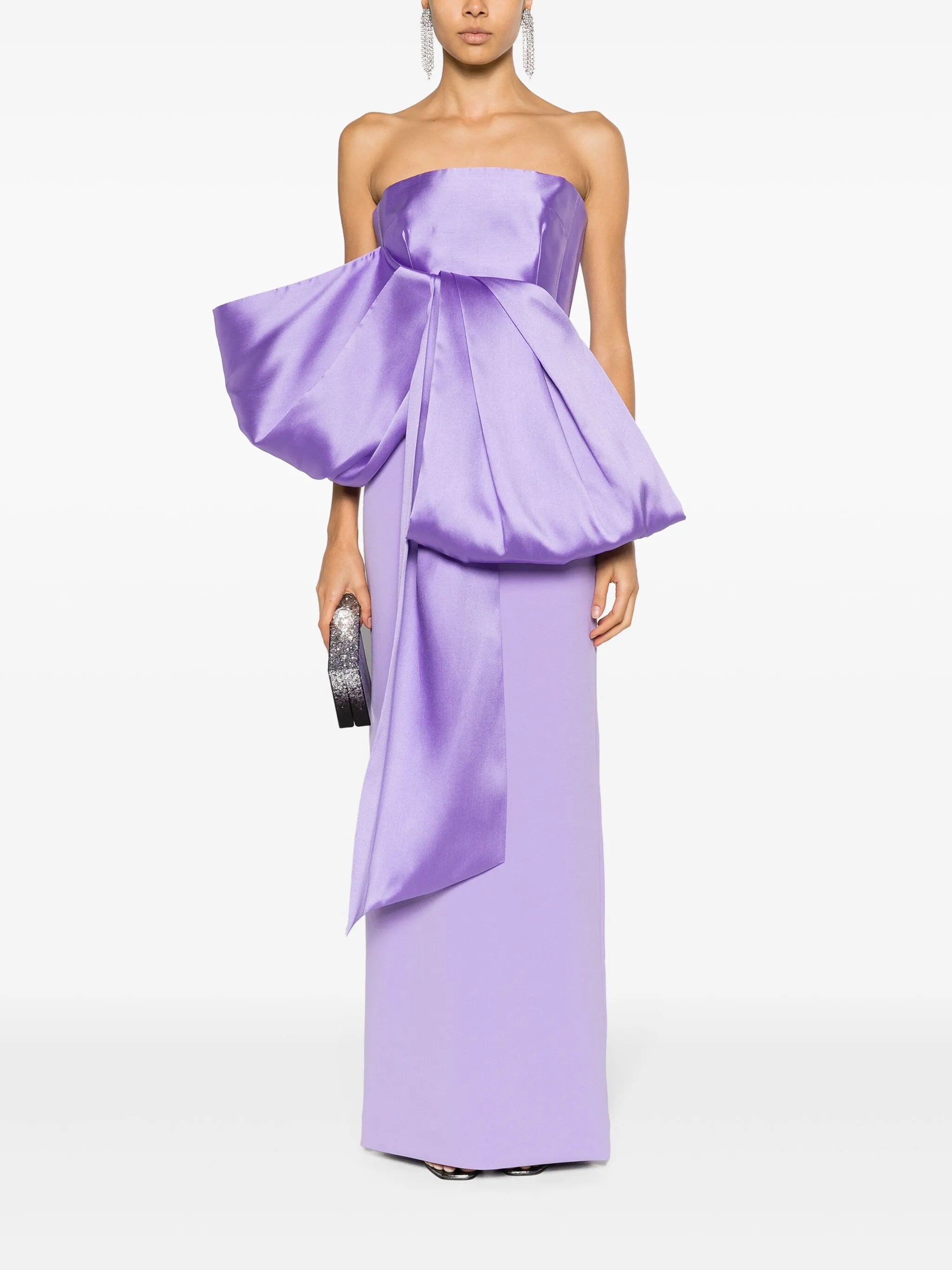 The Maeve bow-embellished gown