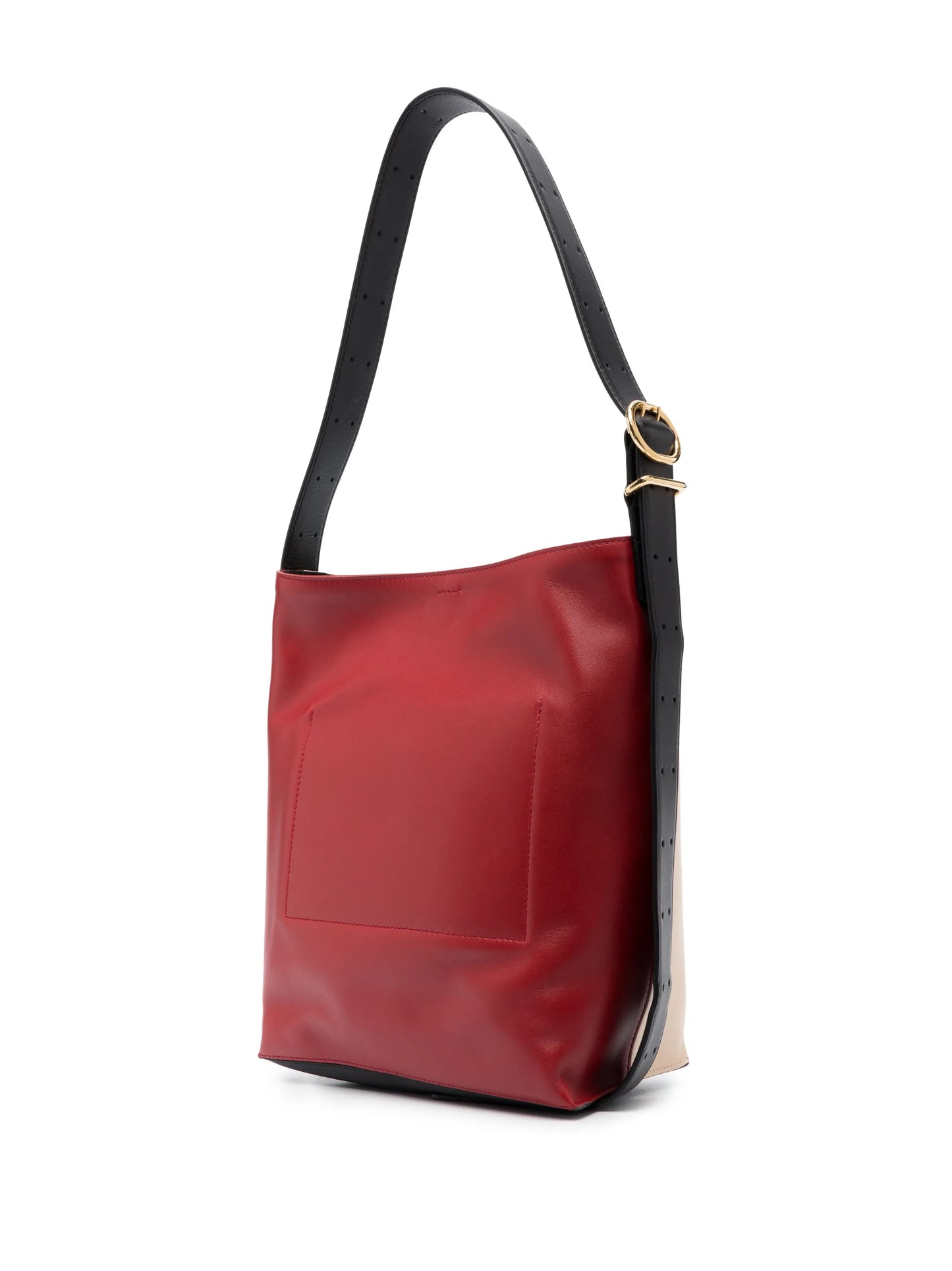 Cannolo colourblock leather tote bag