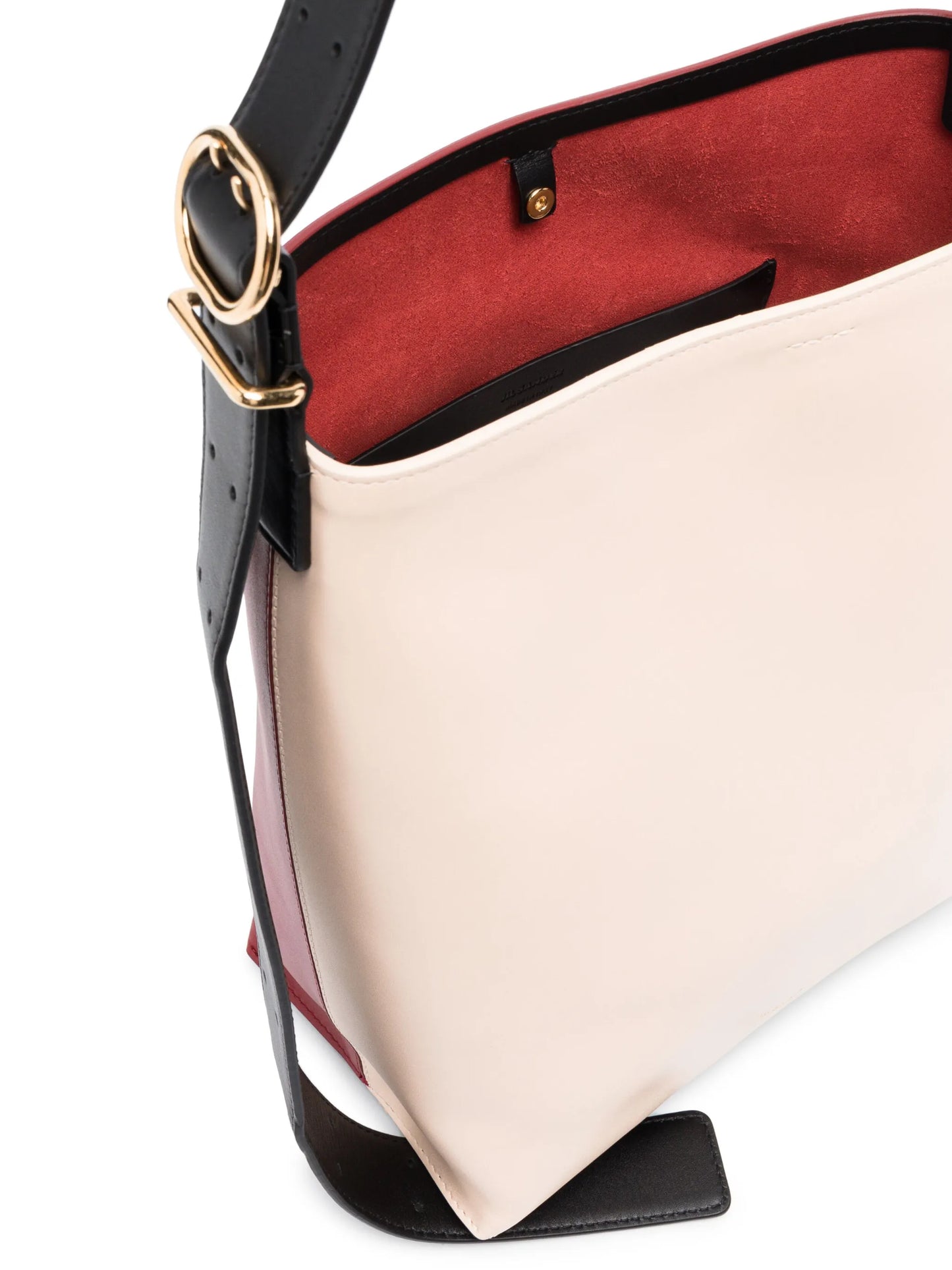 Cannolo colourblock leather tote bag