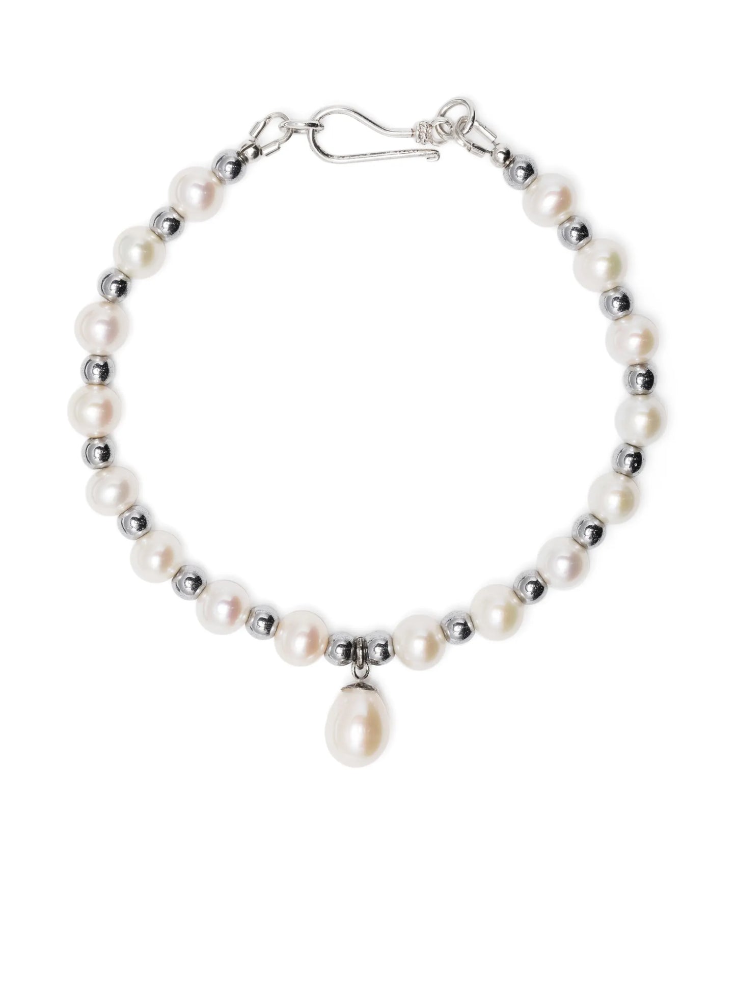 beaded pearl bracelet
