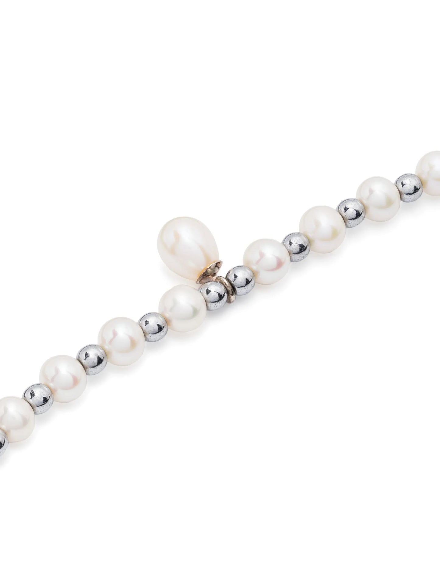 beaded pearl bracelet
