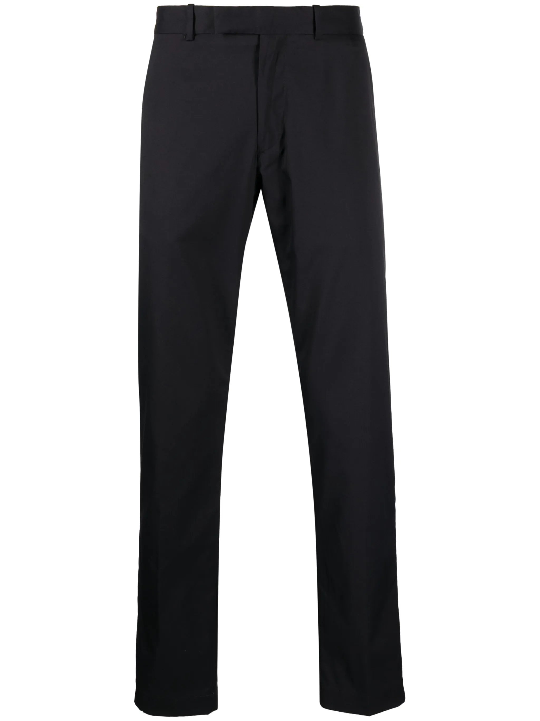 Golf off-centre fastening chino trousers
