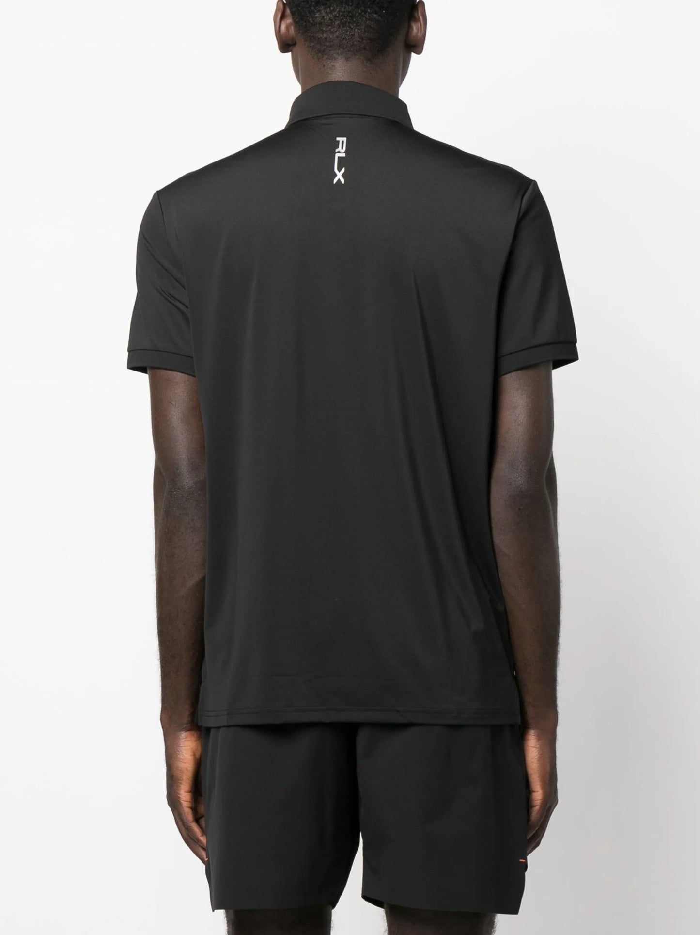 logo-embroidered short-sleeved polo shirt