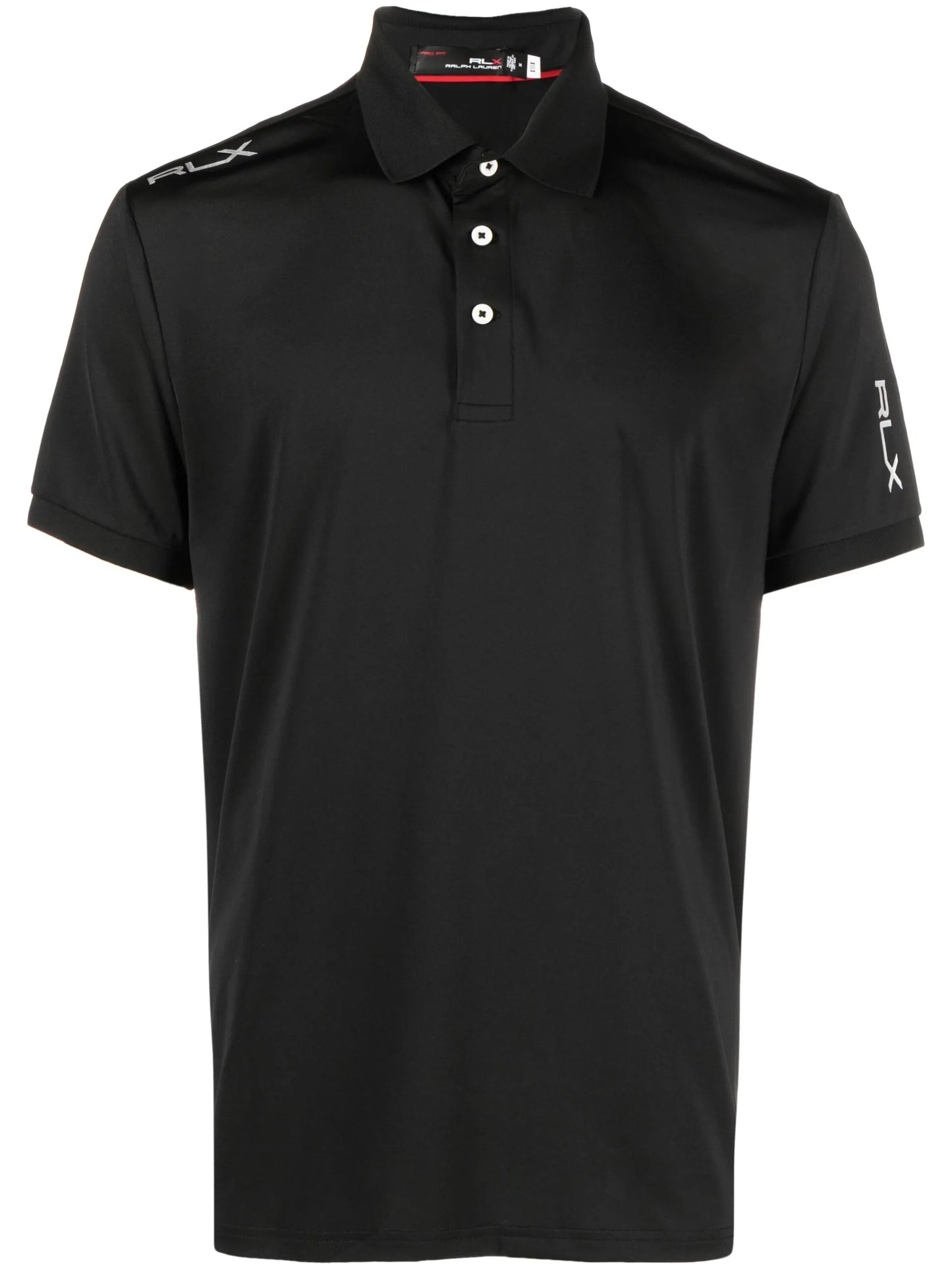 logo-embroidered short-sleeved polo shirt