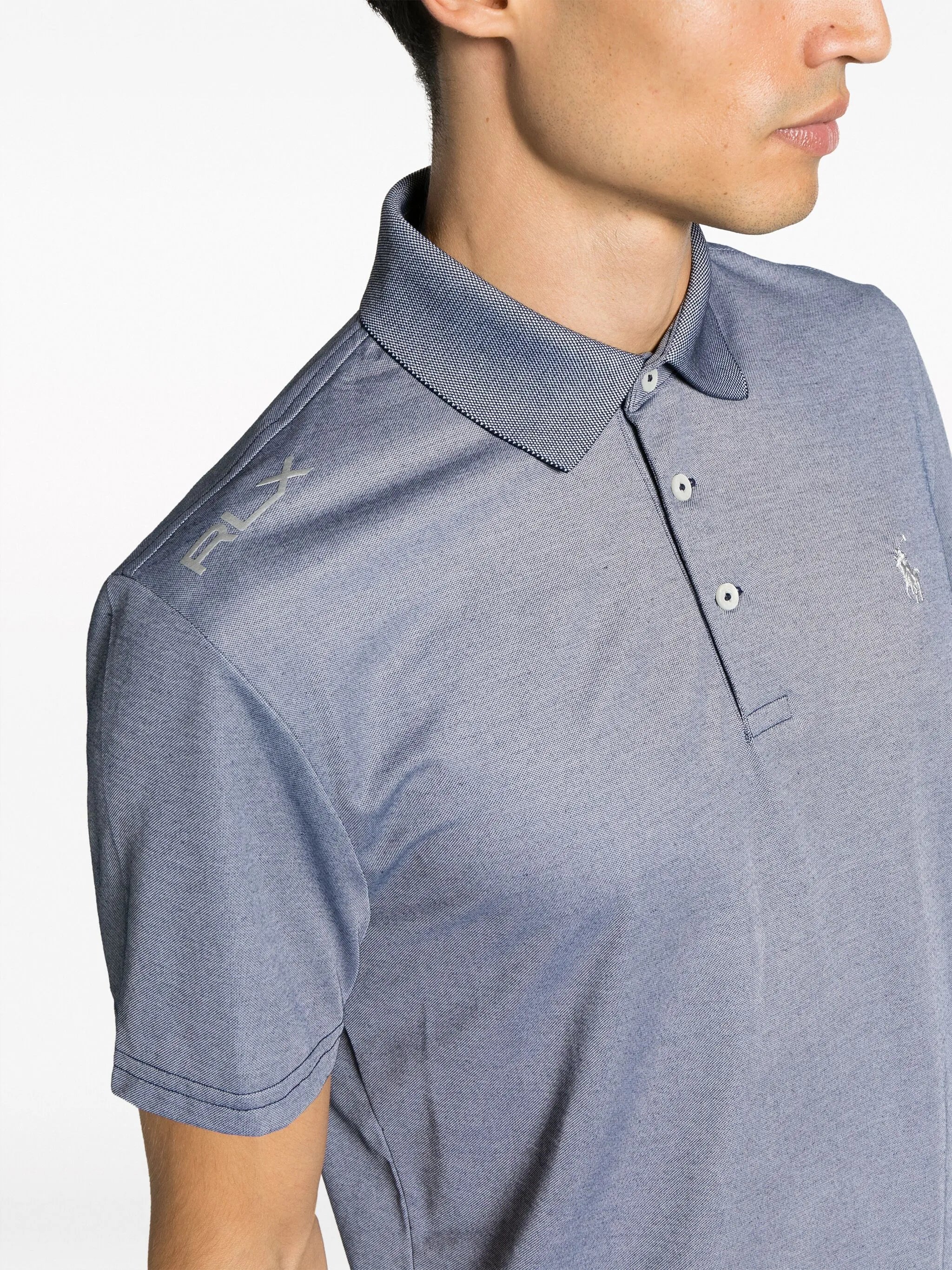 logo-embroidered short-sleeve polo shirt