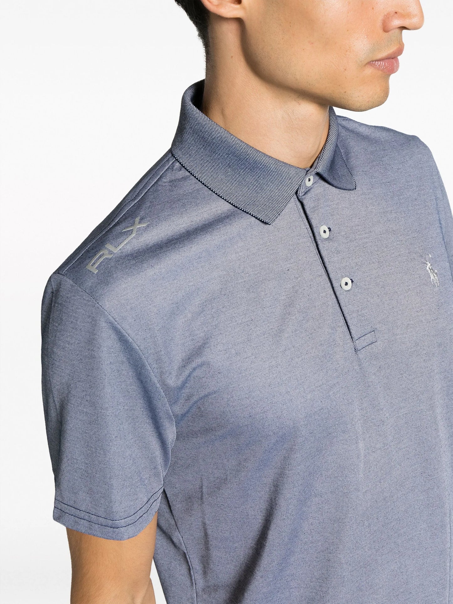 logo-embroidered short-sleeve polo shirt