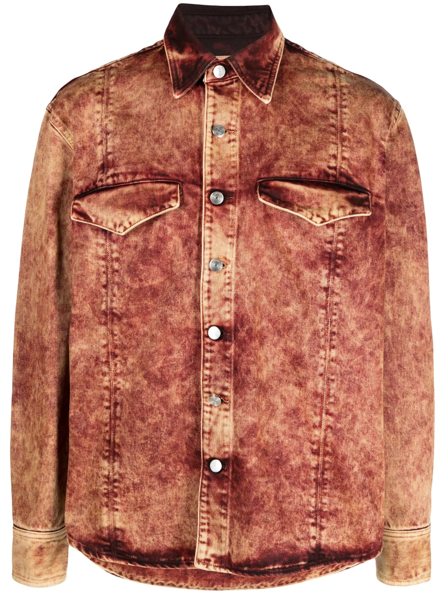 Nama Crinet denim shirt