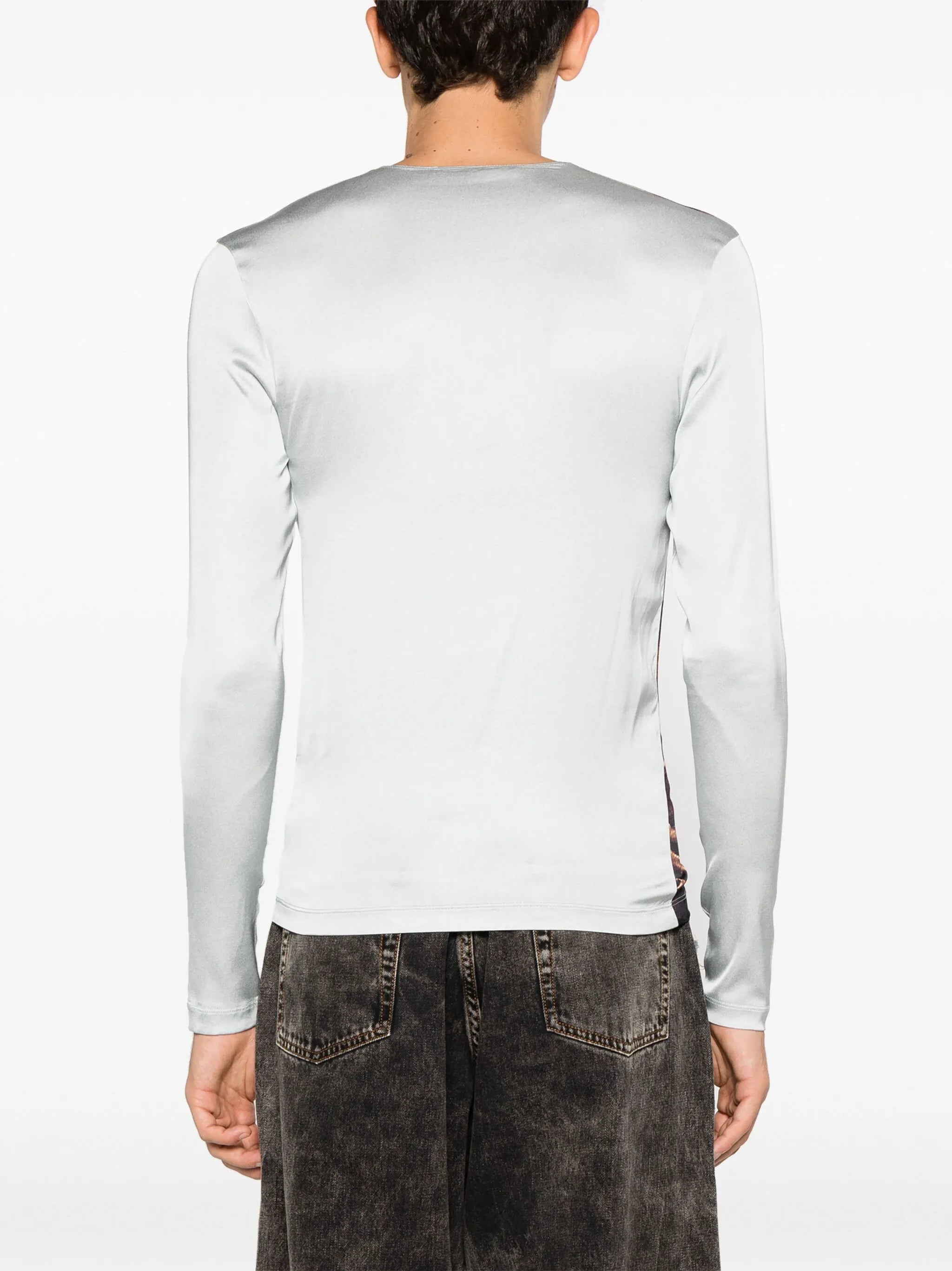 Body Collage-print long-sleeve T-shirt