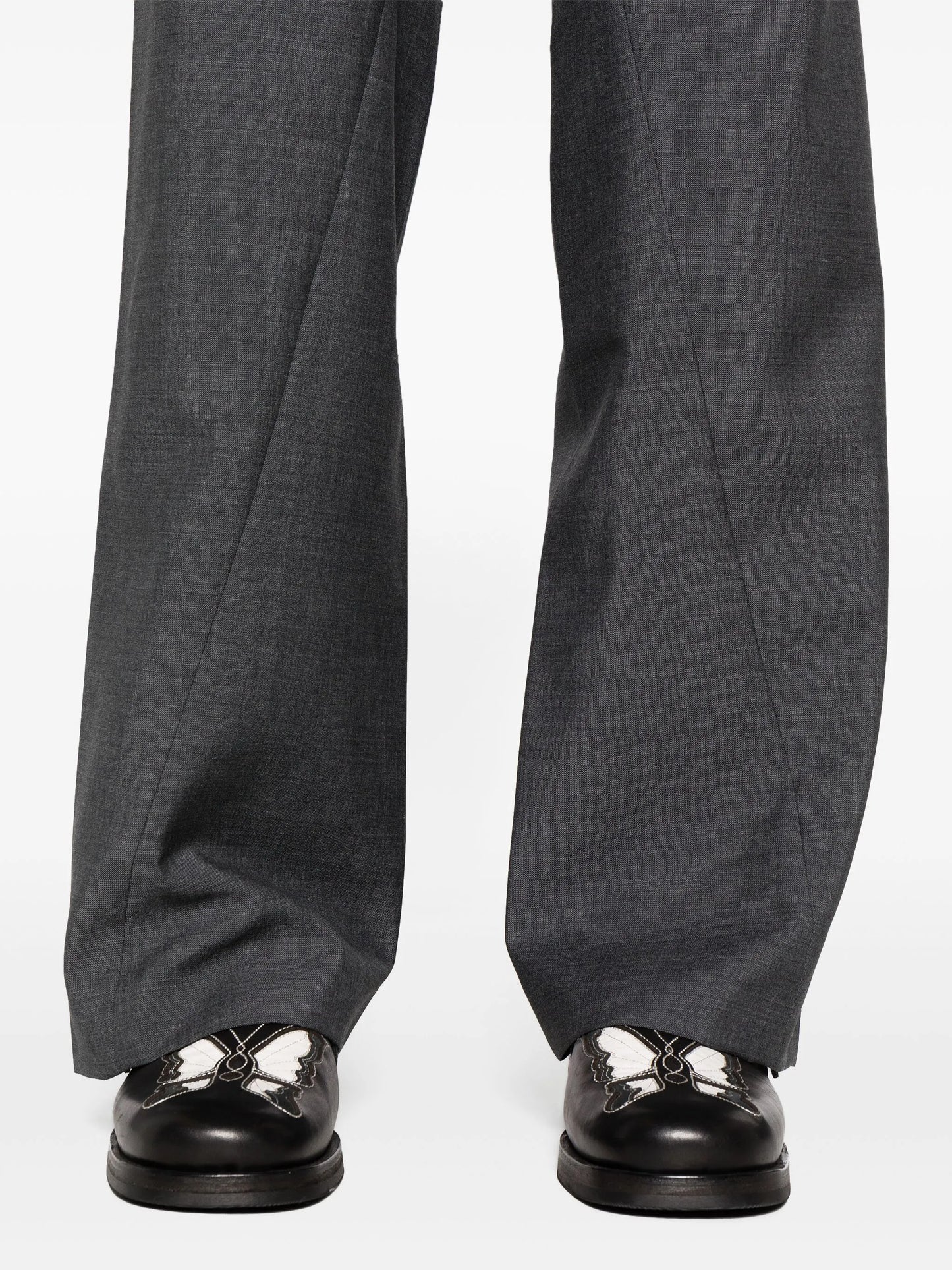 Benz straight tailored trousers