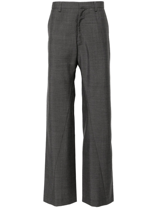 Benz straight tailored trousers