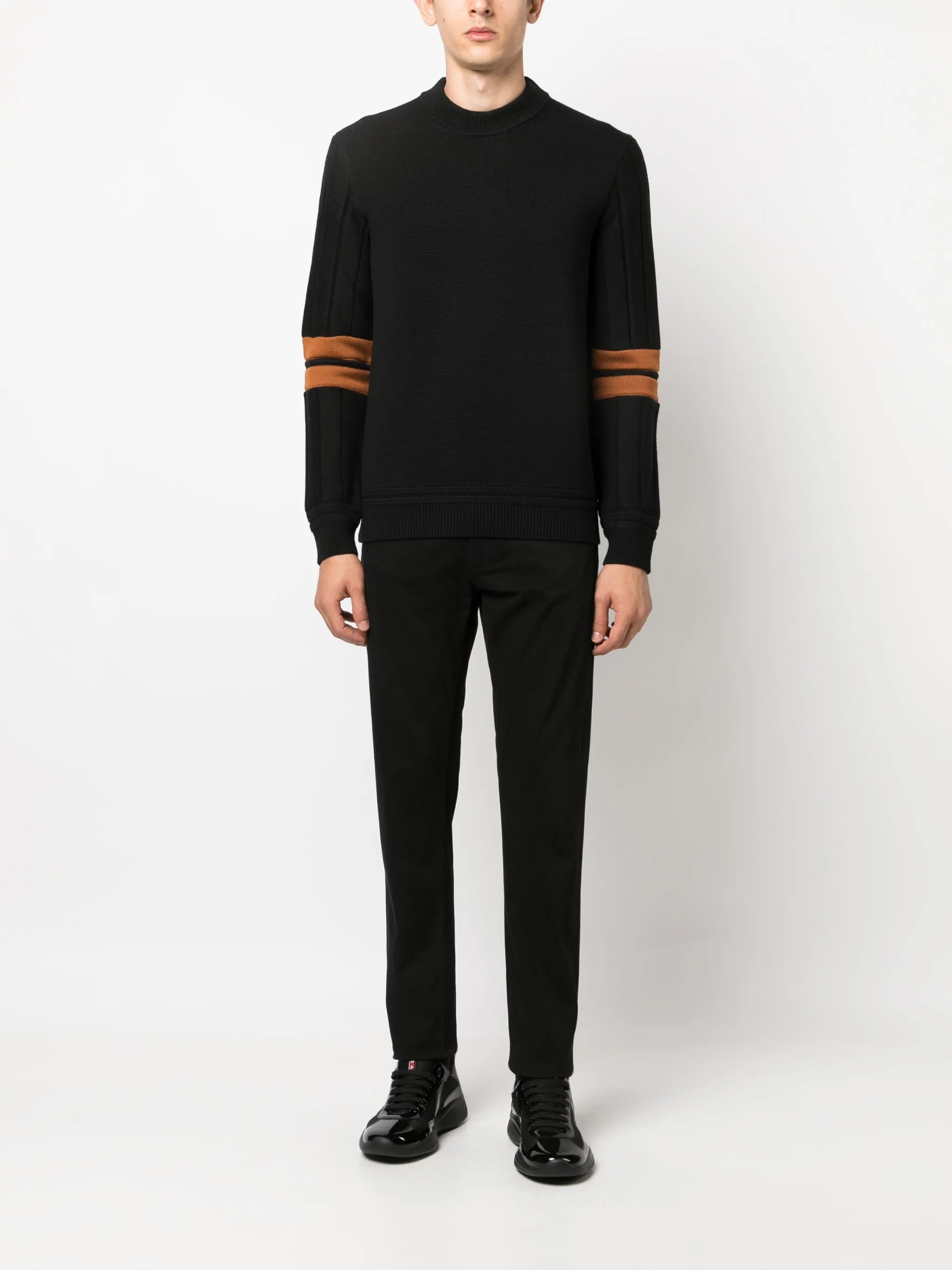 TECHMERINO™ wool striped jumper