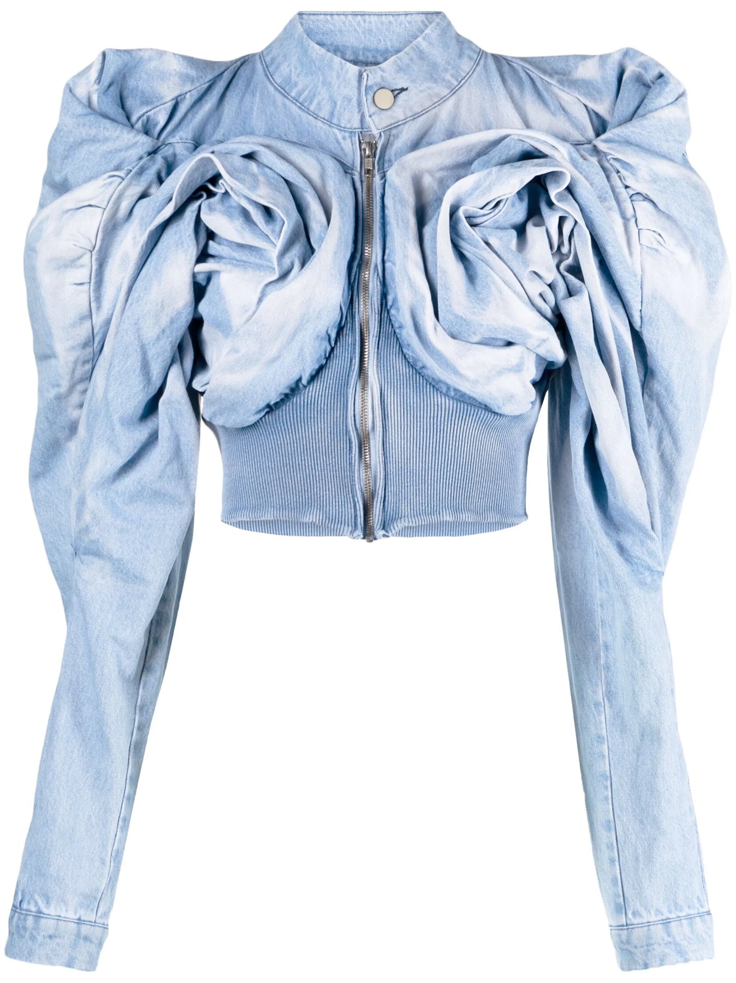 Scrapyard draped cropped jacket