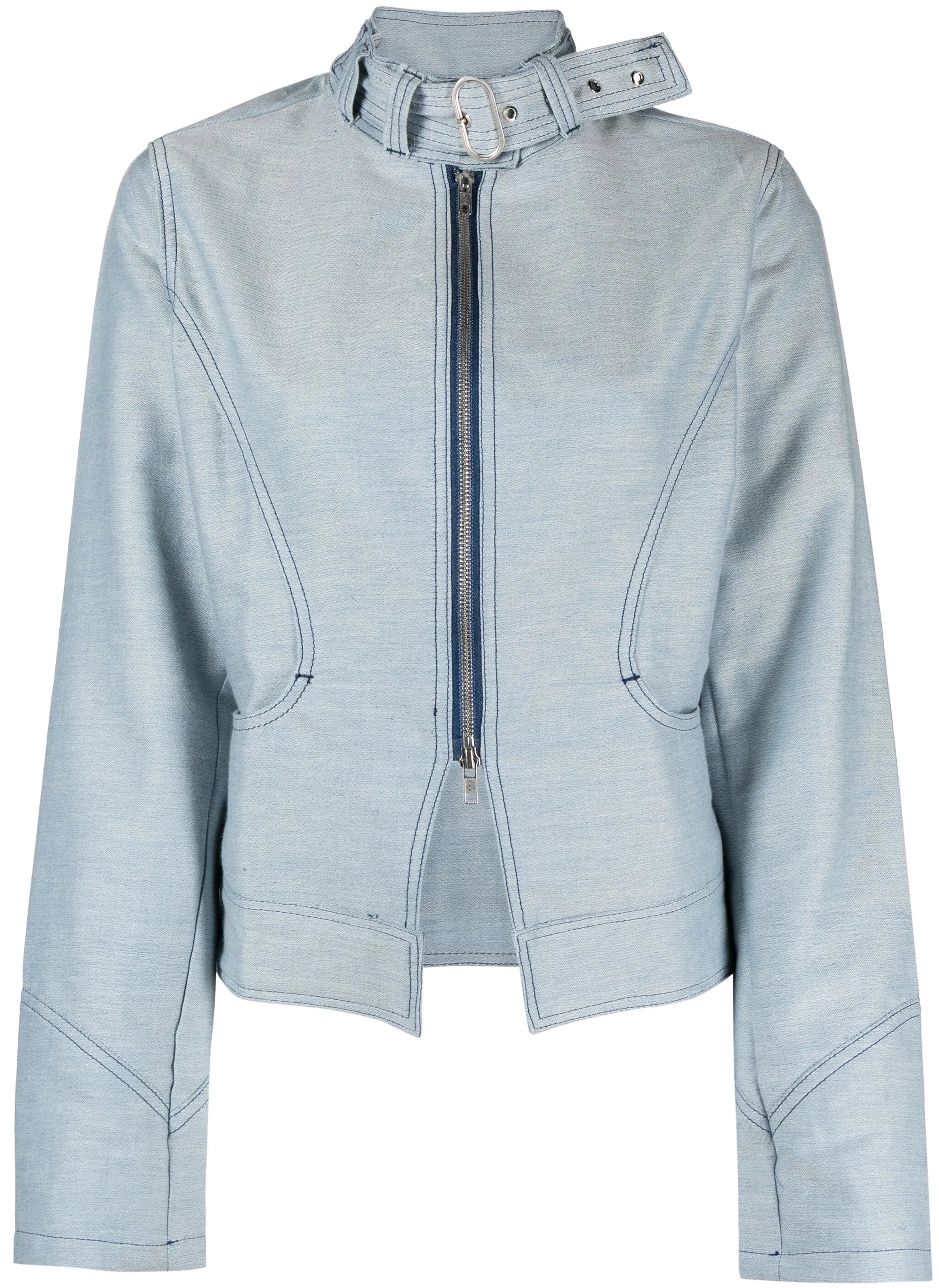 Racing denim jacket