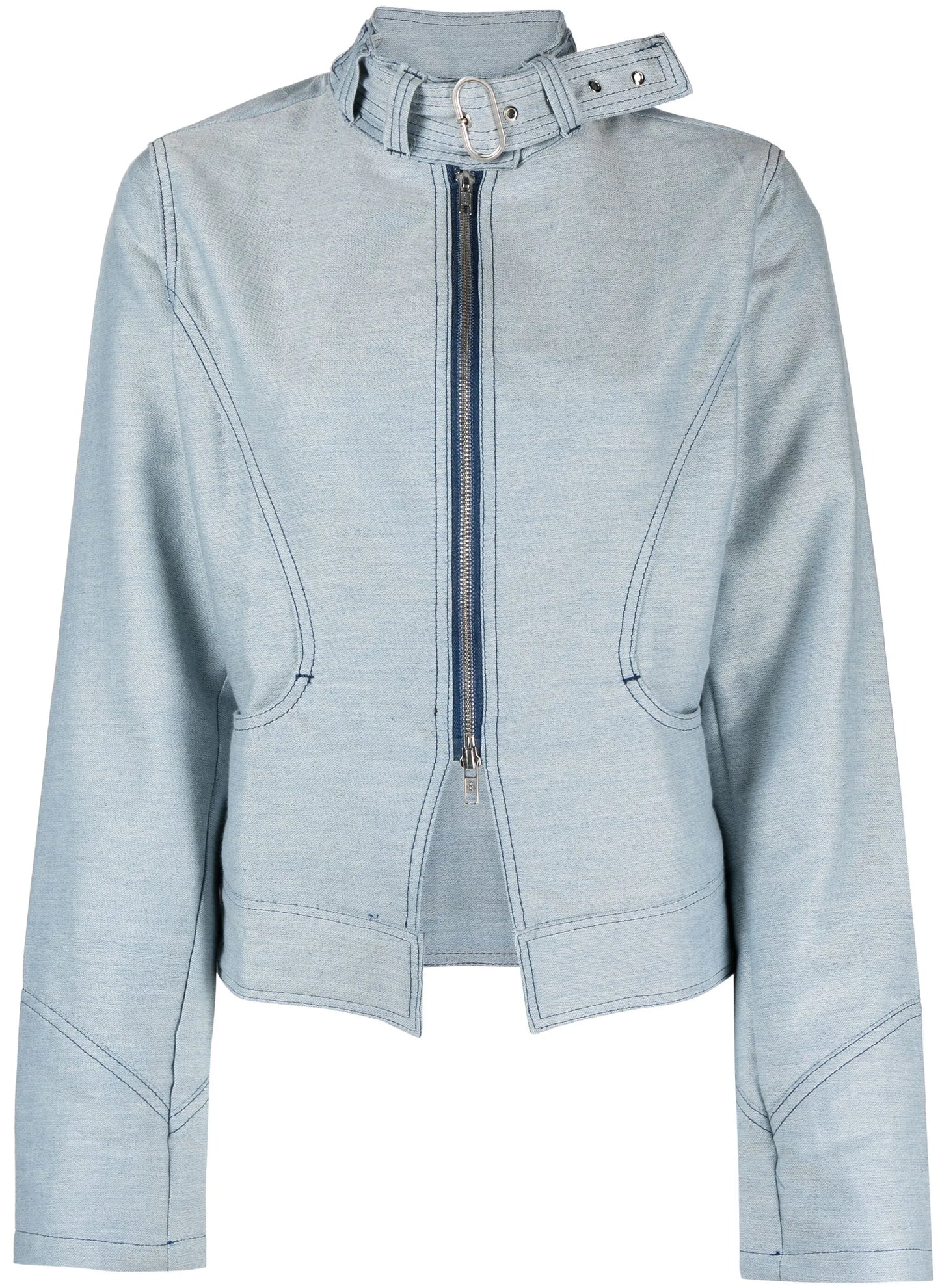 Racing denim jacket