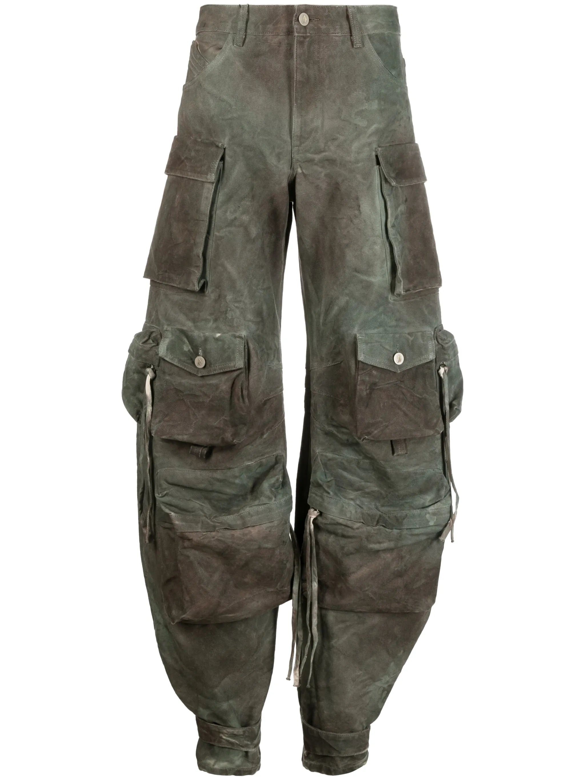 camouflage cargo jeans