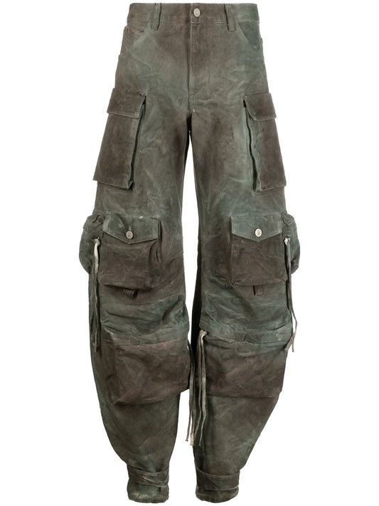 camouflage cargo jeans