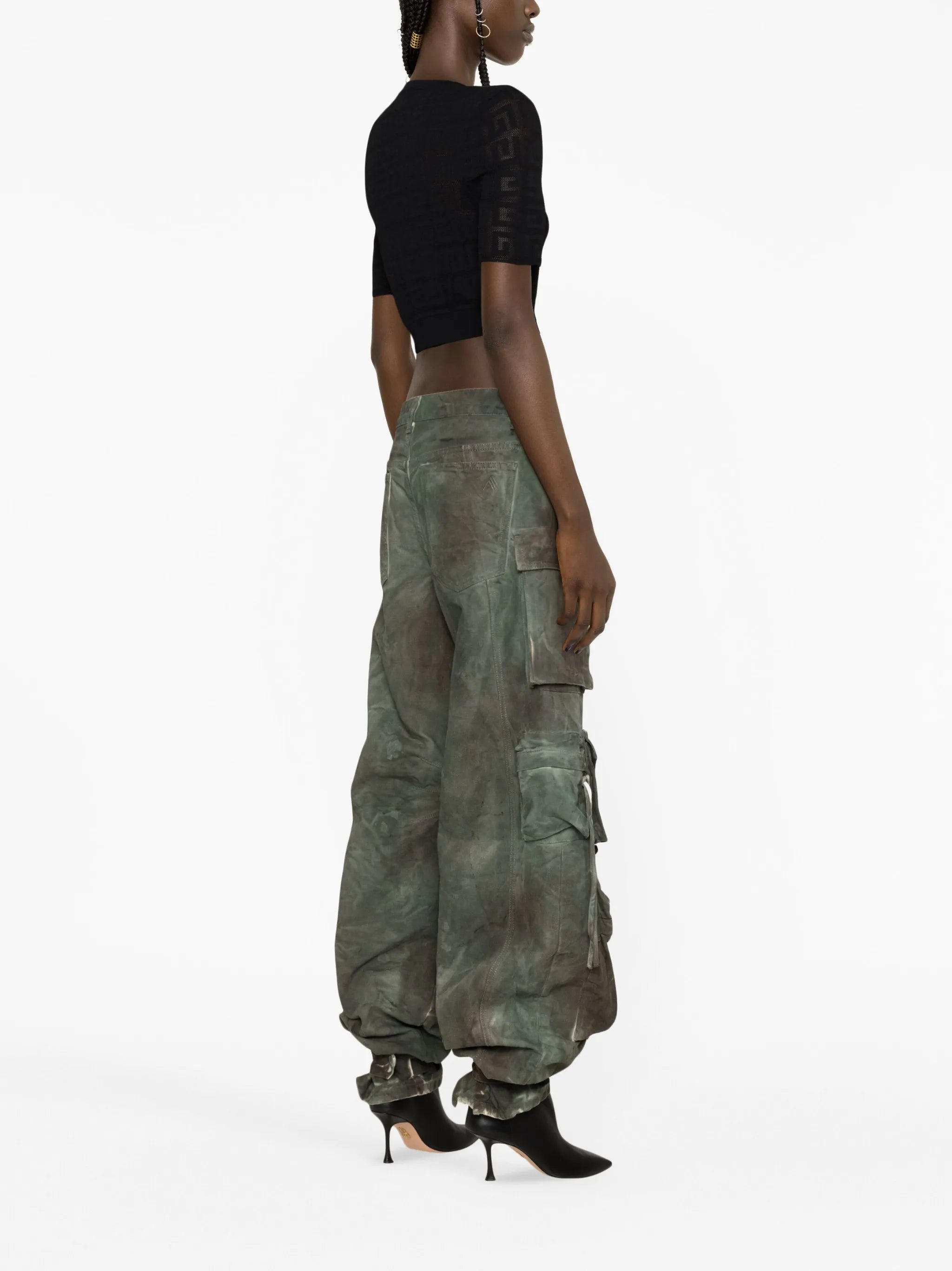 camouflage cargo jeans