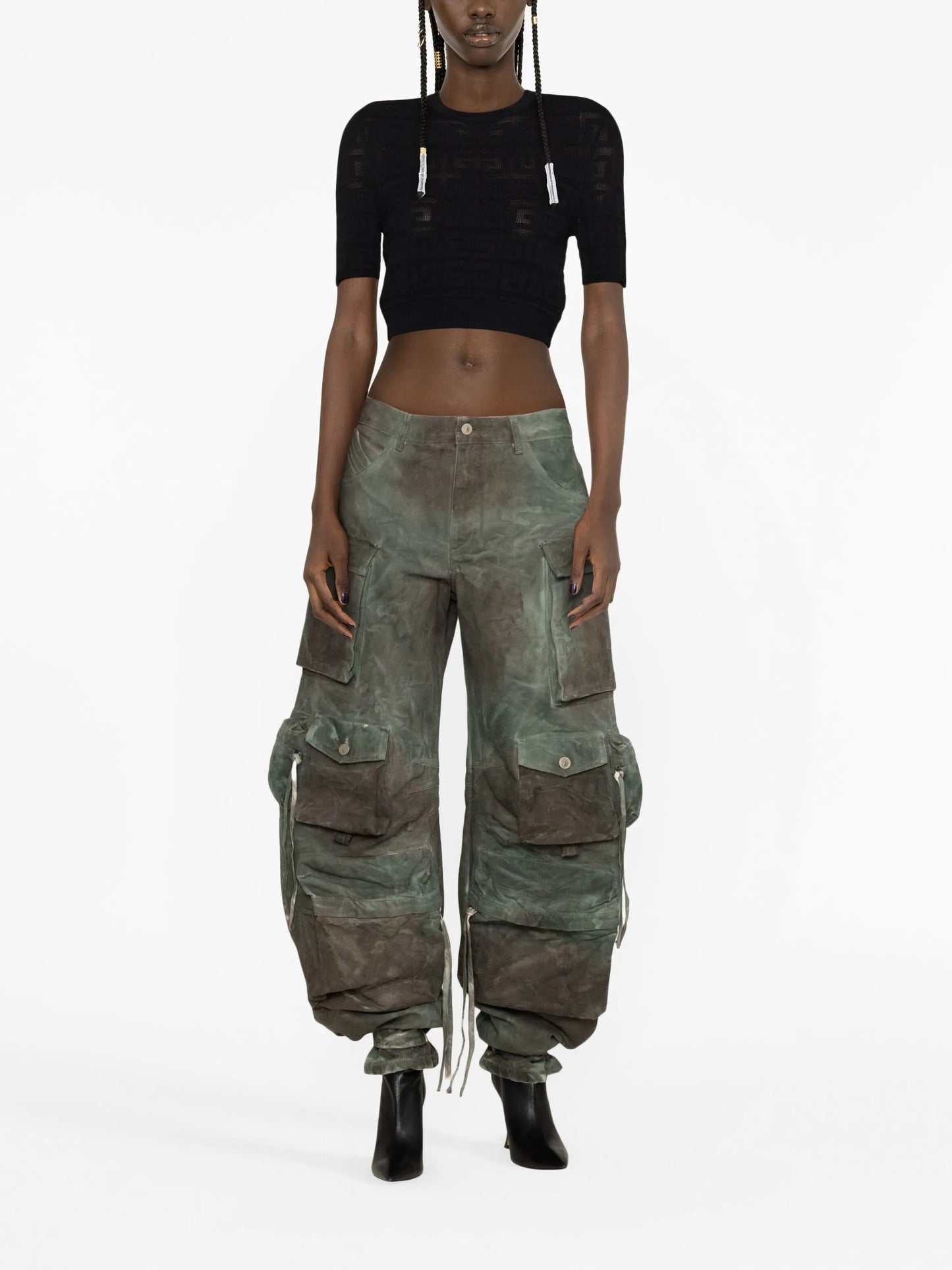 camouflage cargo jeans
