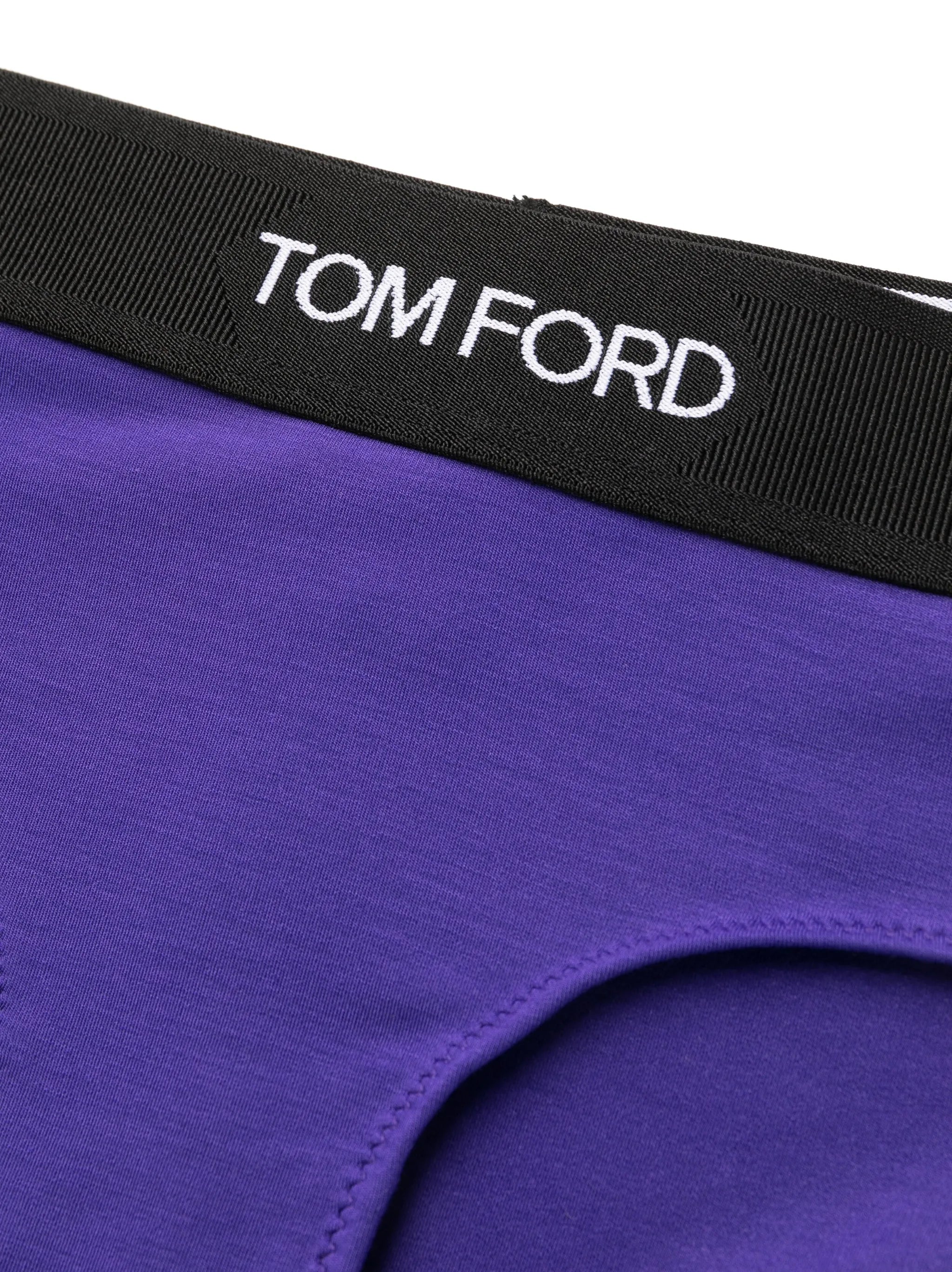 Signature Boy logo-band briefs